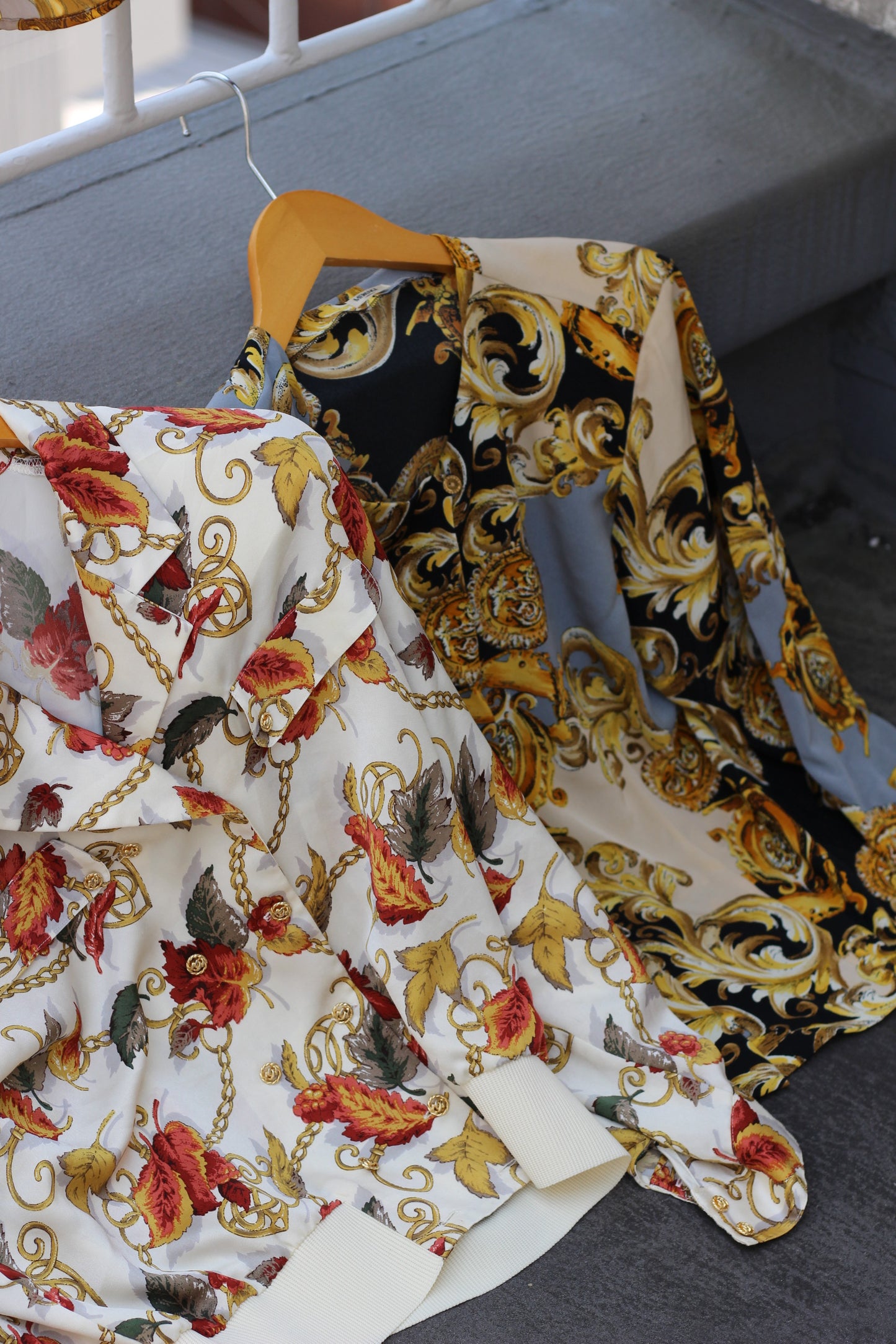 Vintage Baroque Style Long Sleeve Blouse x10点