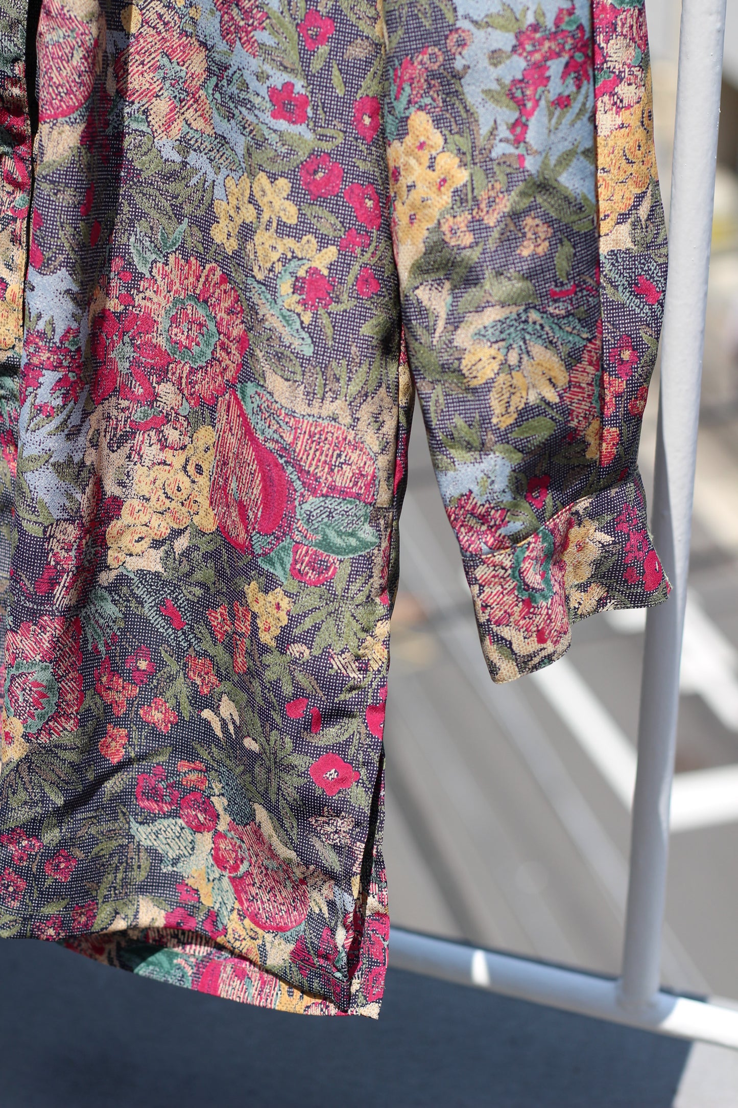 Vintage Floral Long Sleeve Blouse x4点