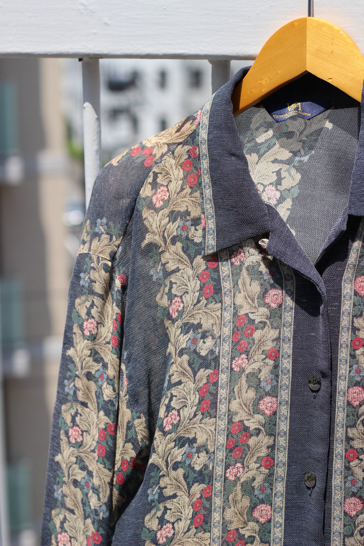 Vintage Floral Long Sleeve Blouse x4点