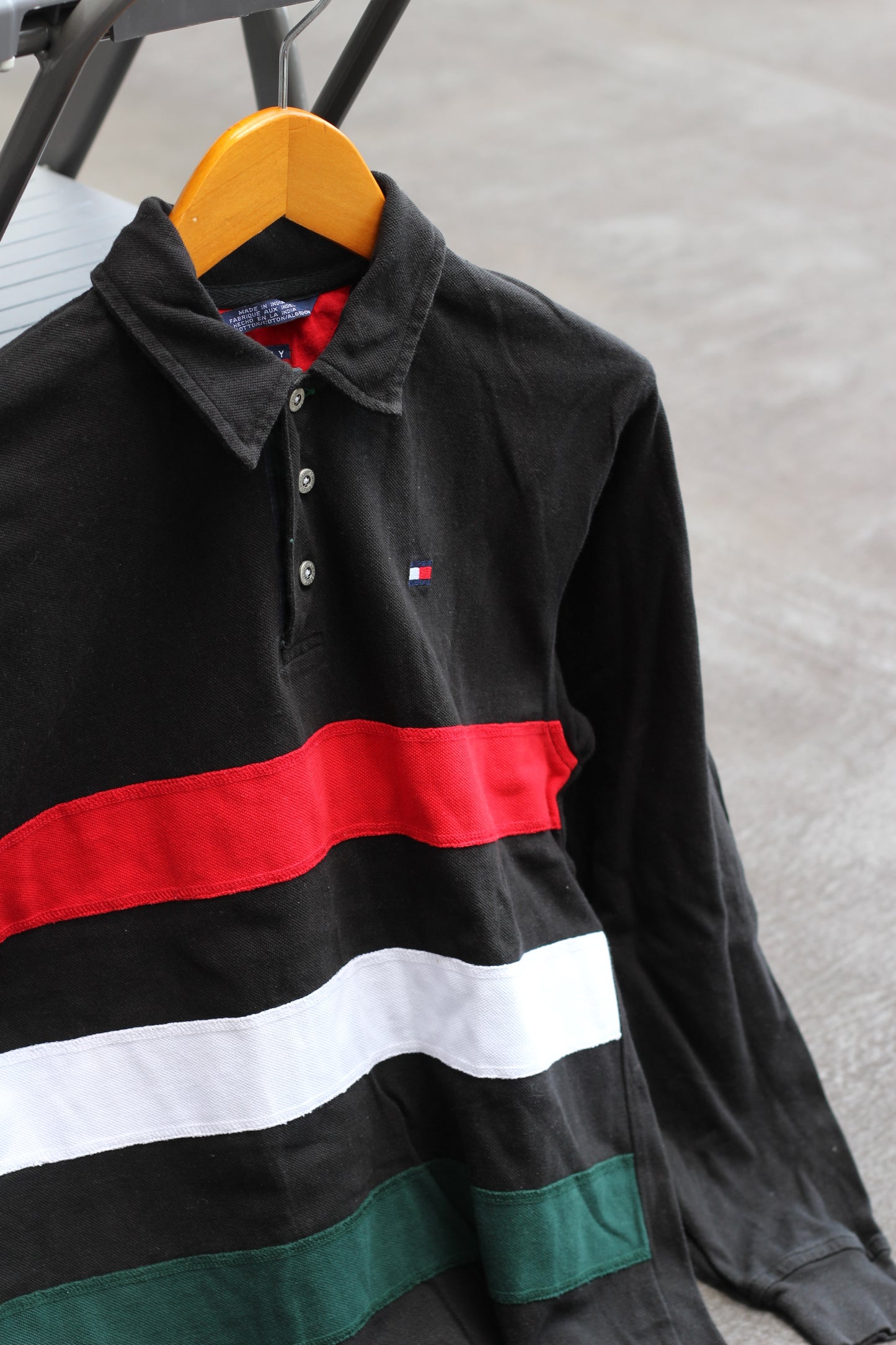 90's Tommy Hilfiger Long Sleeve Polo Shirt set x3点