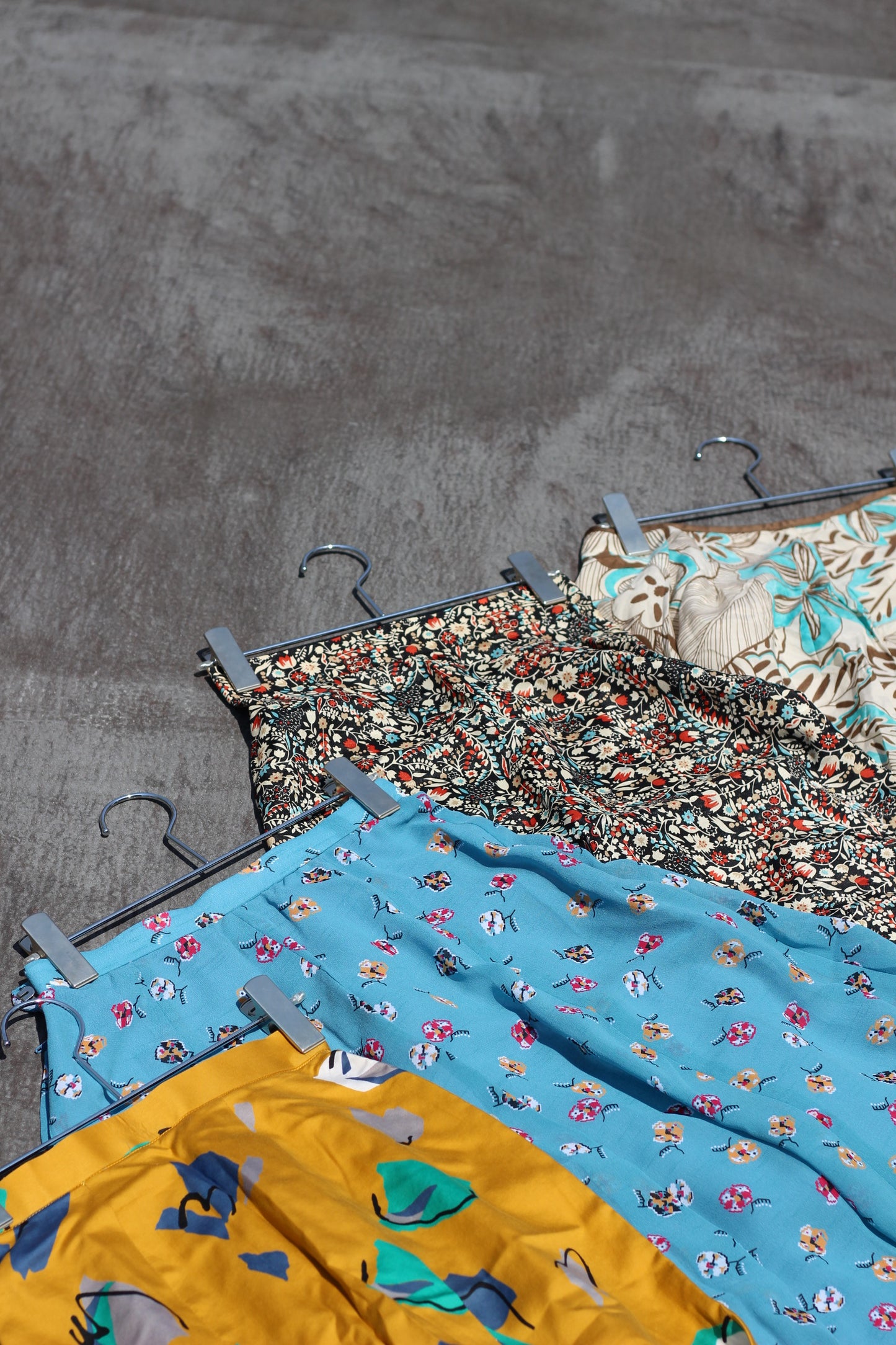 Vintage Flower Skirt x4点