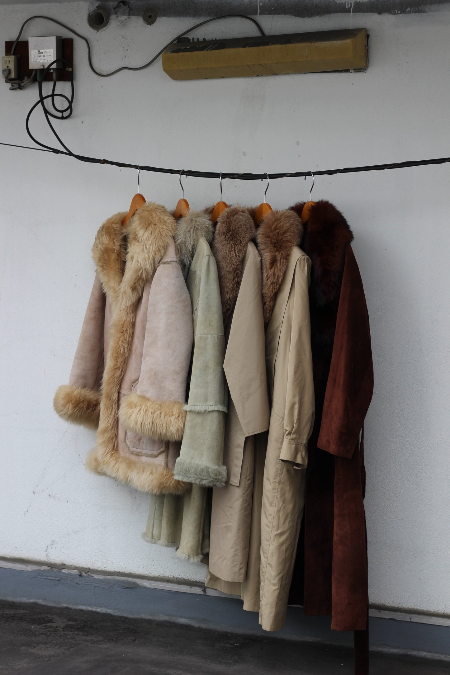 Women's Mouton & Fur Coat x5点