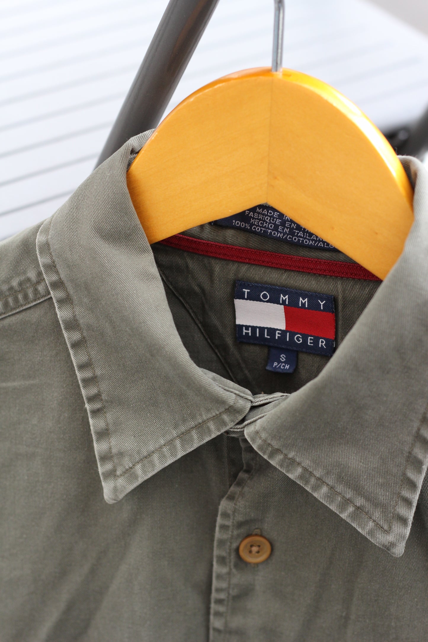 90's Tommy Hilfiger Work & Denim Shirt set x2点