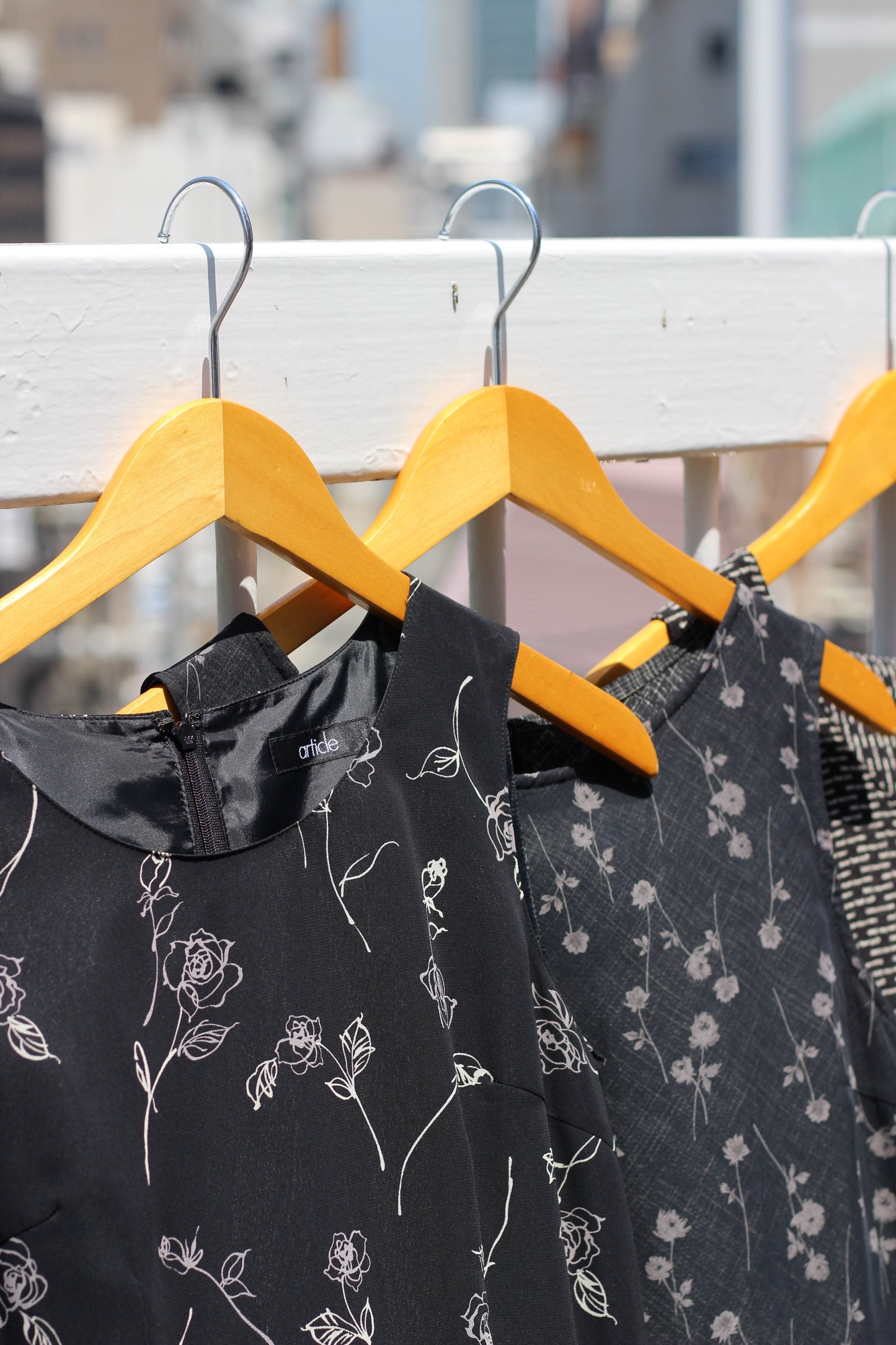 Vintage Black Design No Sleeve One-Piece x10点