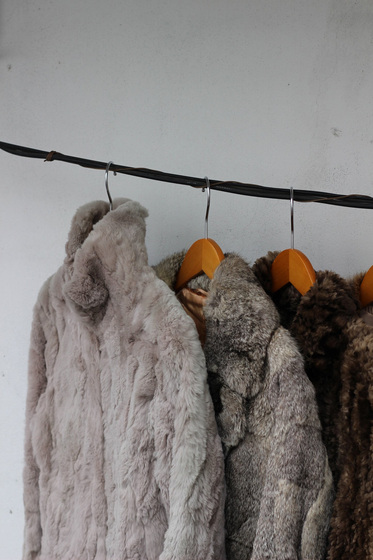 Women's Vintage Genuine Fur Jacket x8点