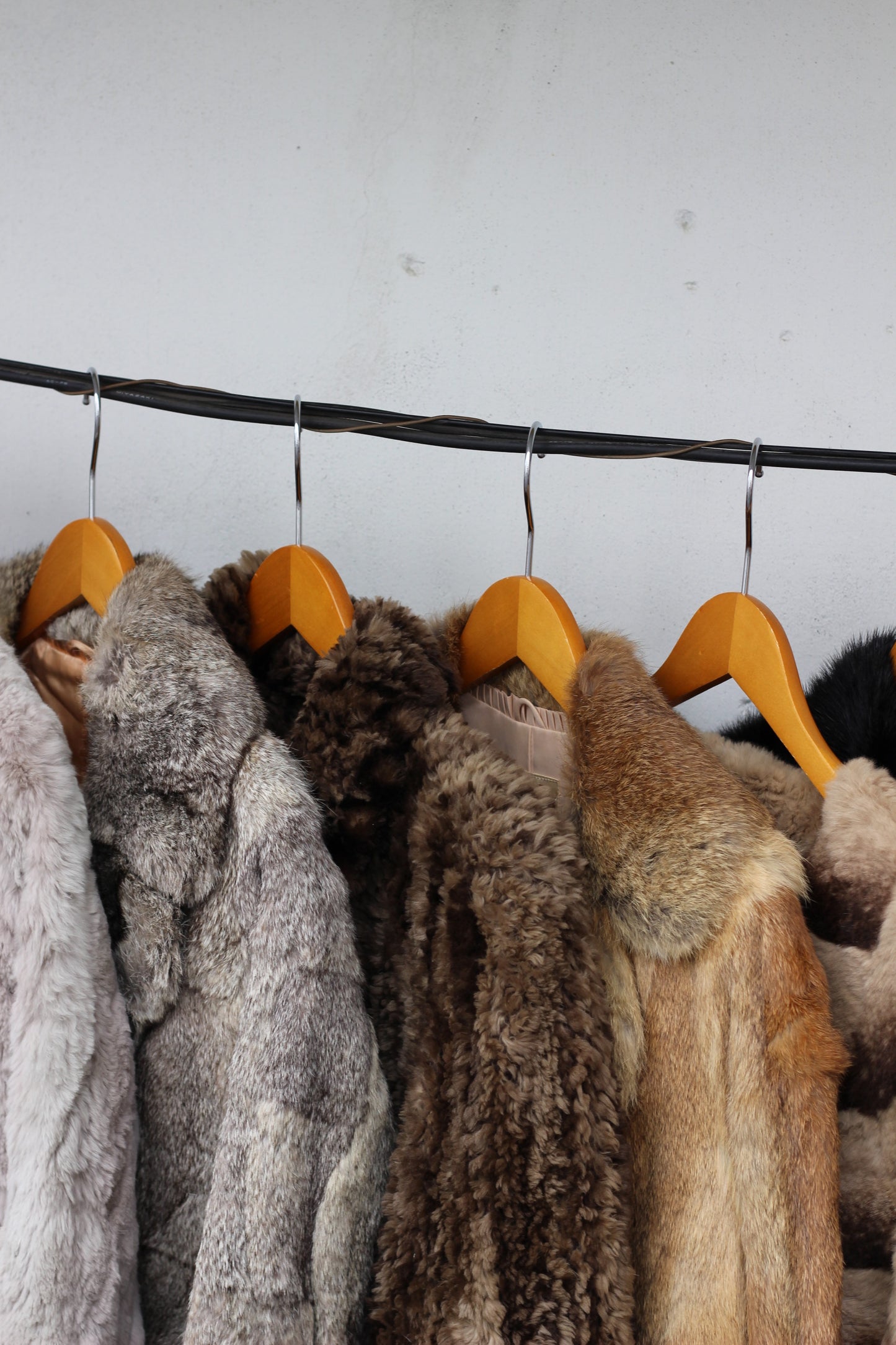 Women's Vintage Genuine Fur Jacket x8点