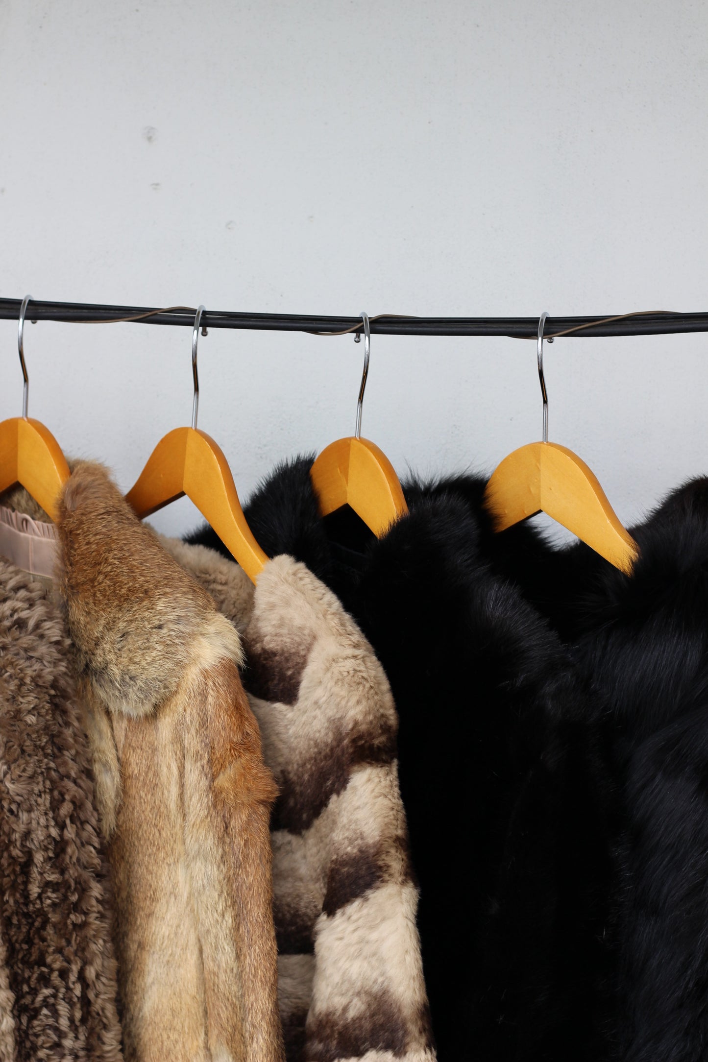 Women's Vintage Genuine Fur Jacket x8点