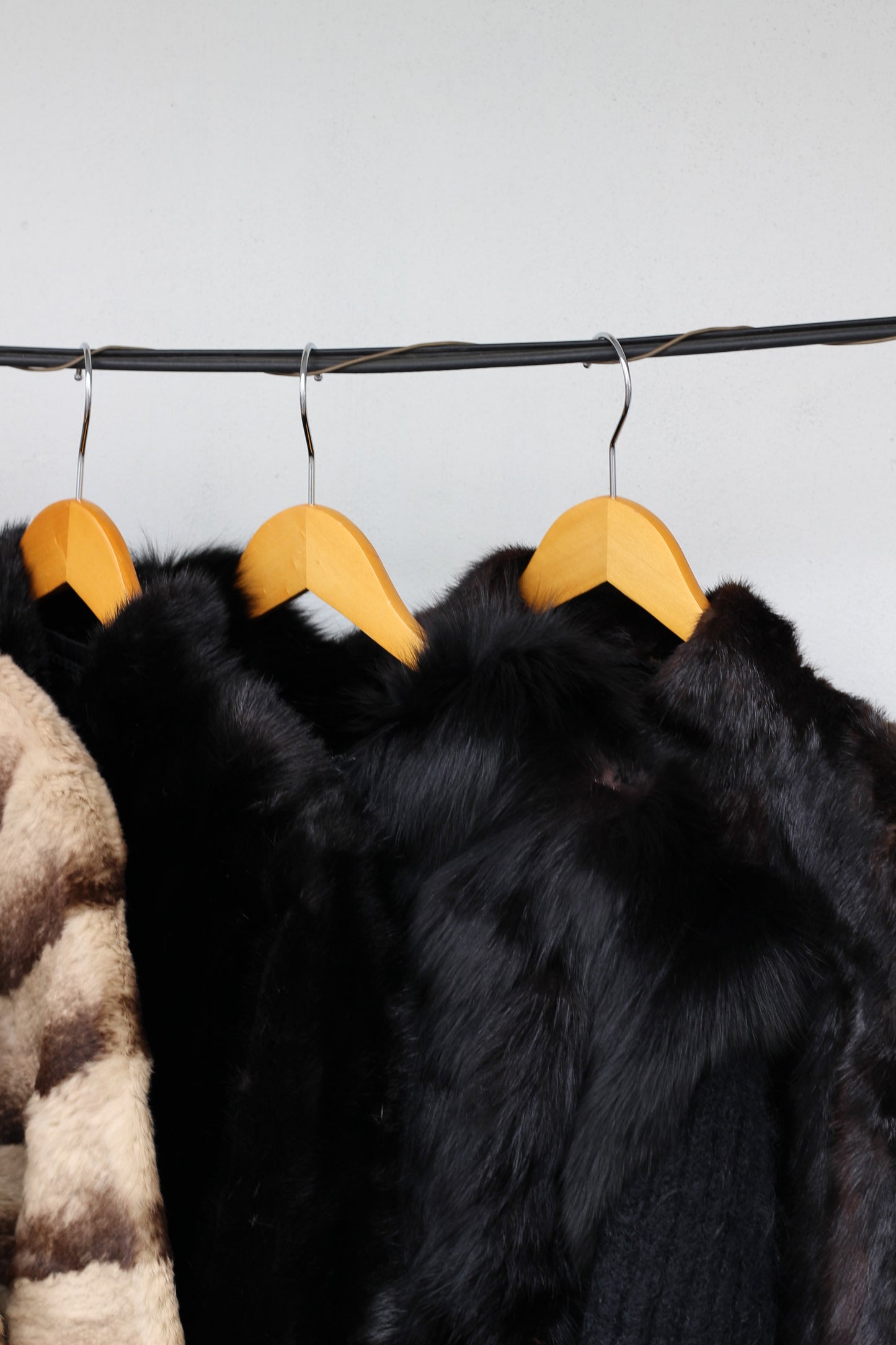 Women's Vintage Genuine Fur Jacket x8点