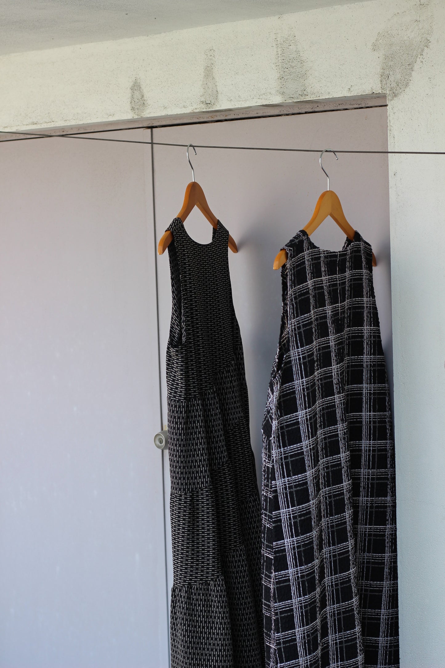 Vintage Black Design No Sleeve One-Piece x10点
