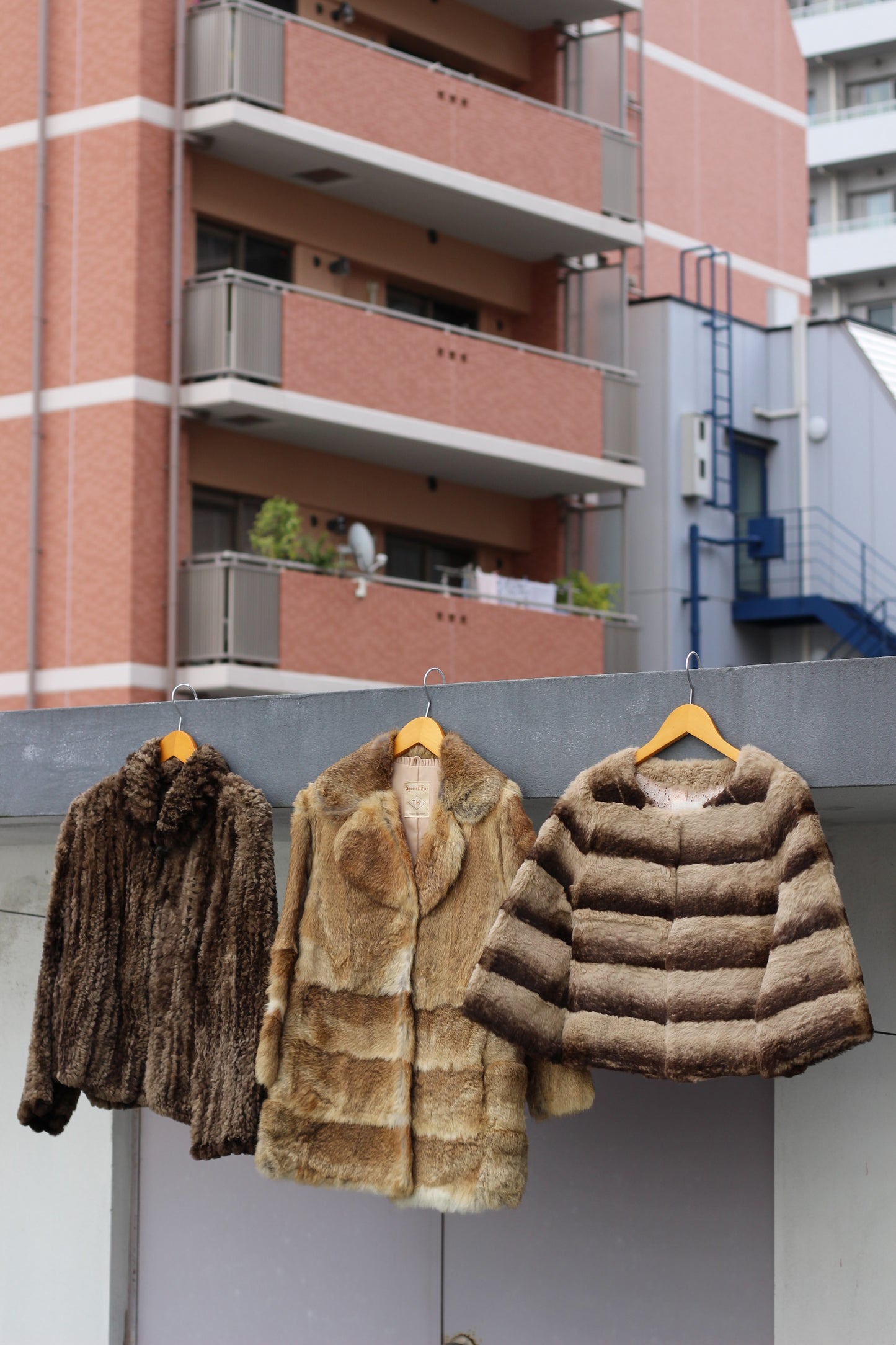 Women's Vintage Genuine Fur Jacket x8点