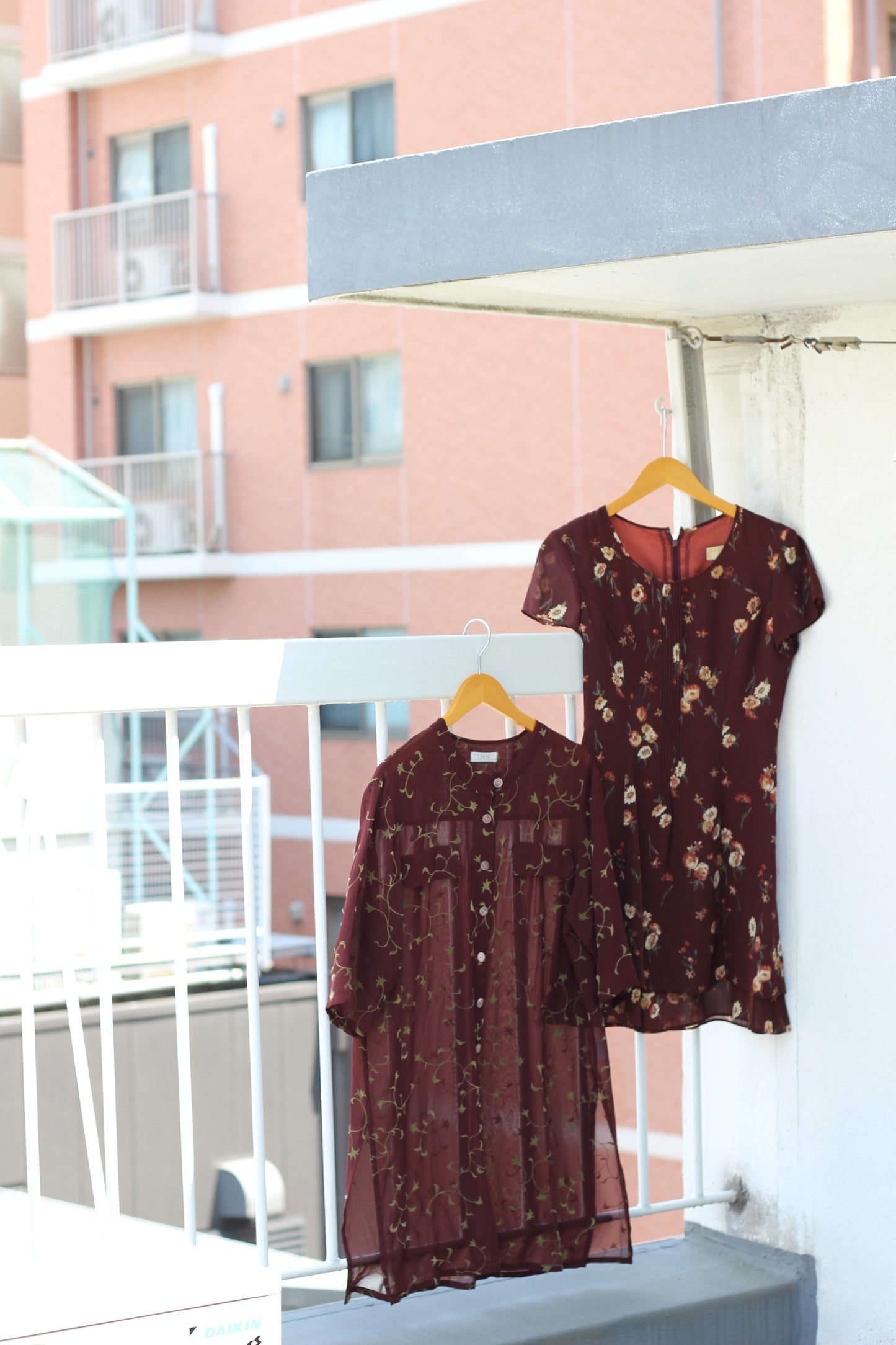 Vintage Floral Short Sleeve One-Piece x5点