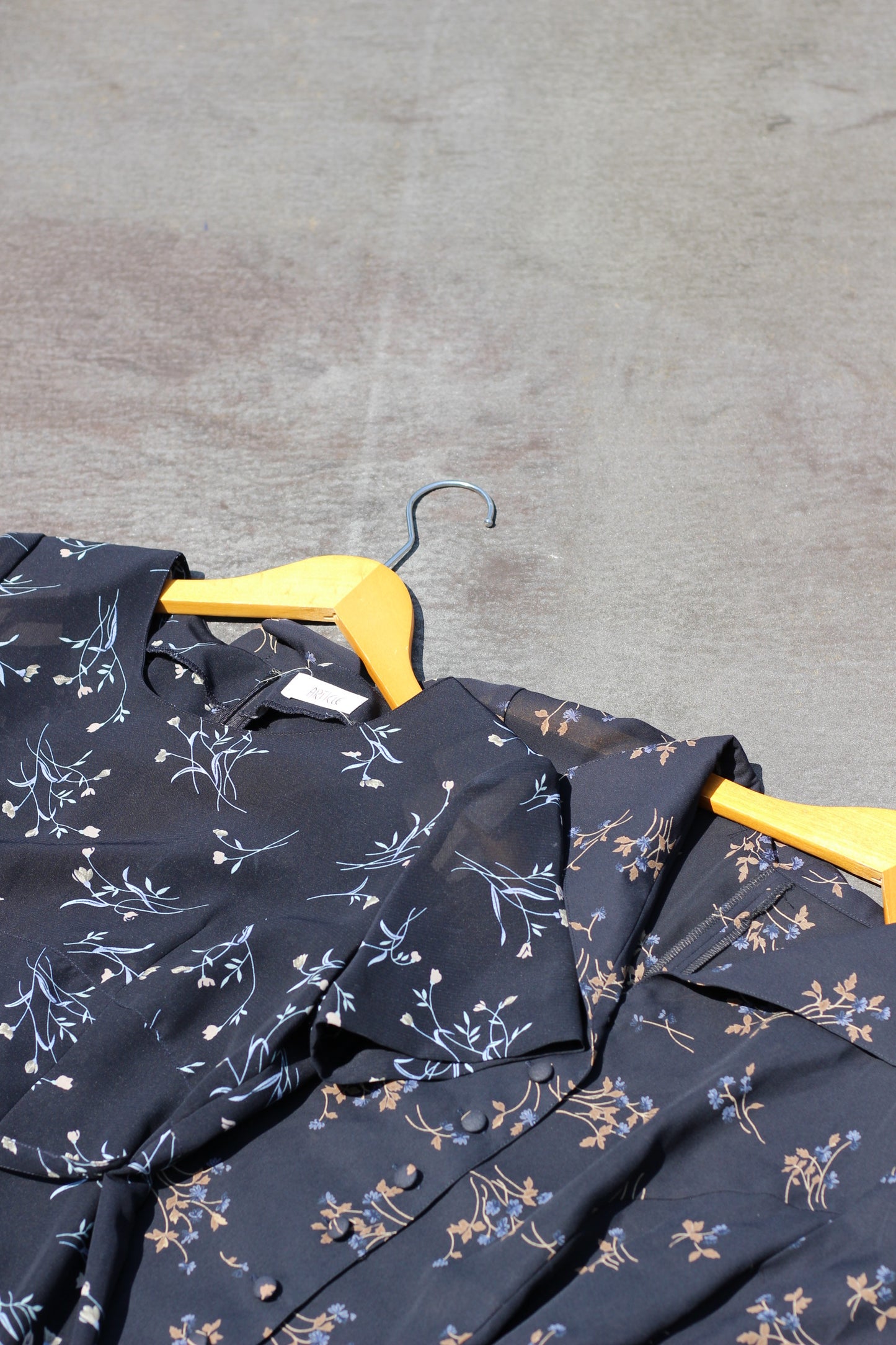 Vintage Floral Short Sleeve One-Piece x5点