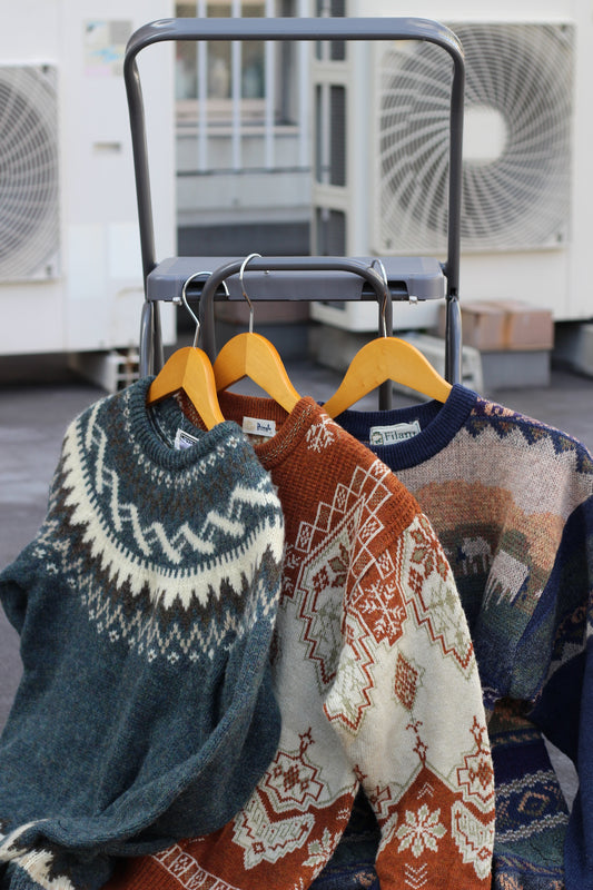Men's Nordic Design Knitwear x5点