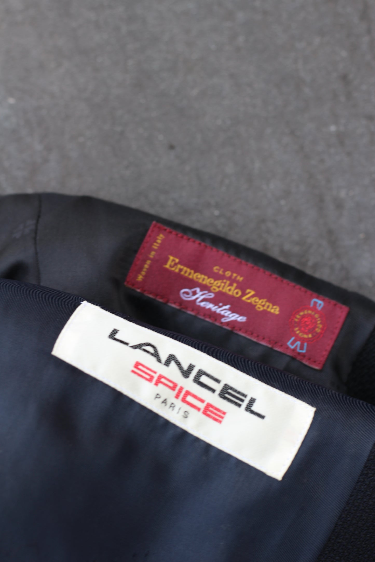 LANCEL & Ermenegildo Zegna High-Grade Tailored Jacket set x2点