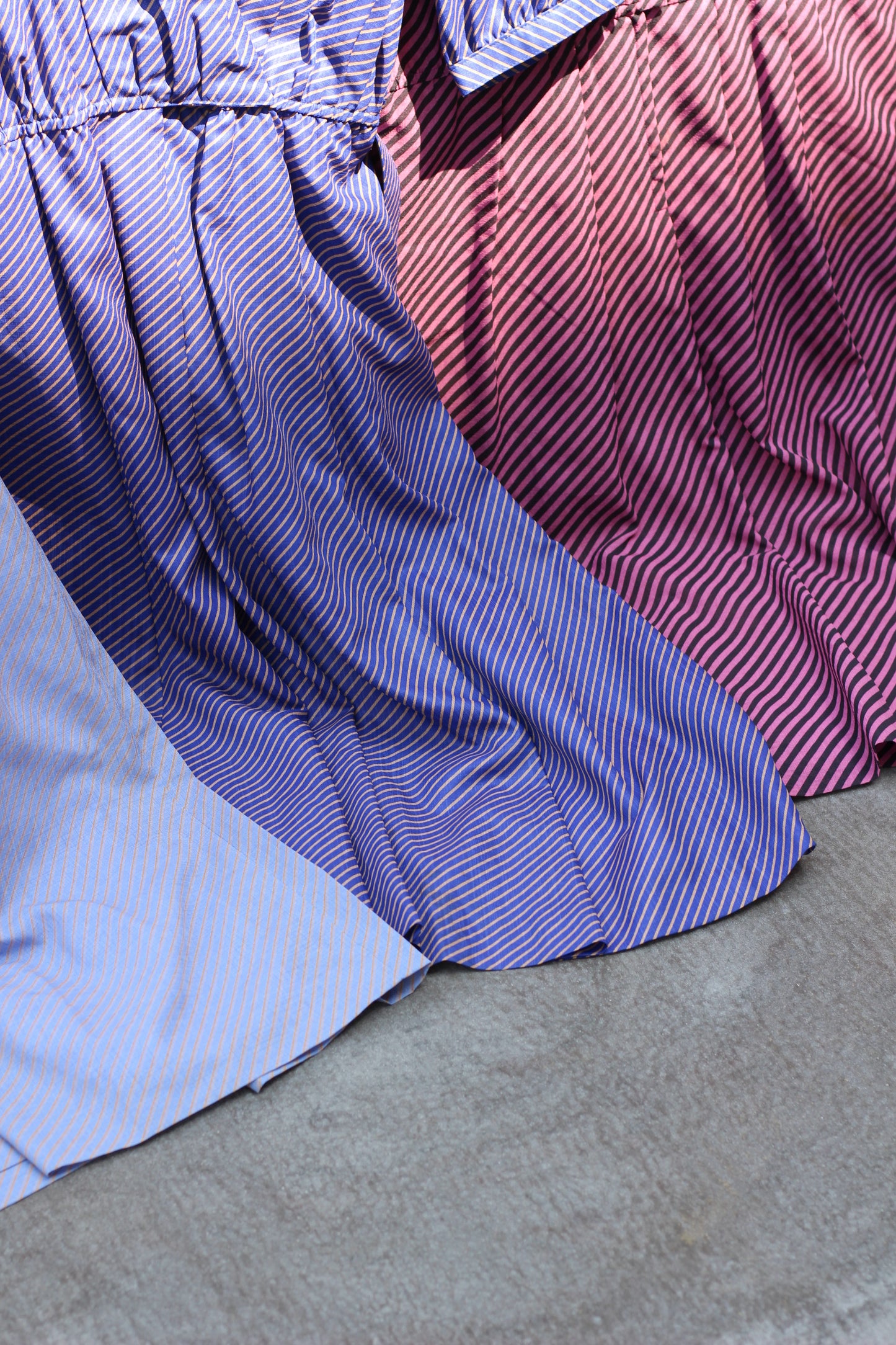 Vintage Stripe Short Sleeve One-Piece x6点