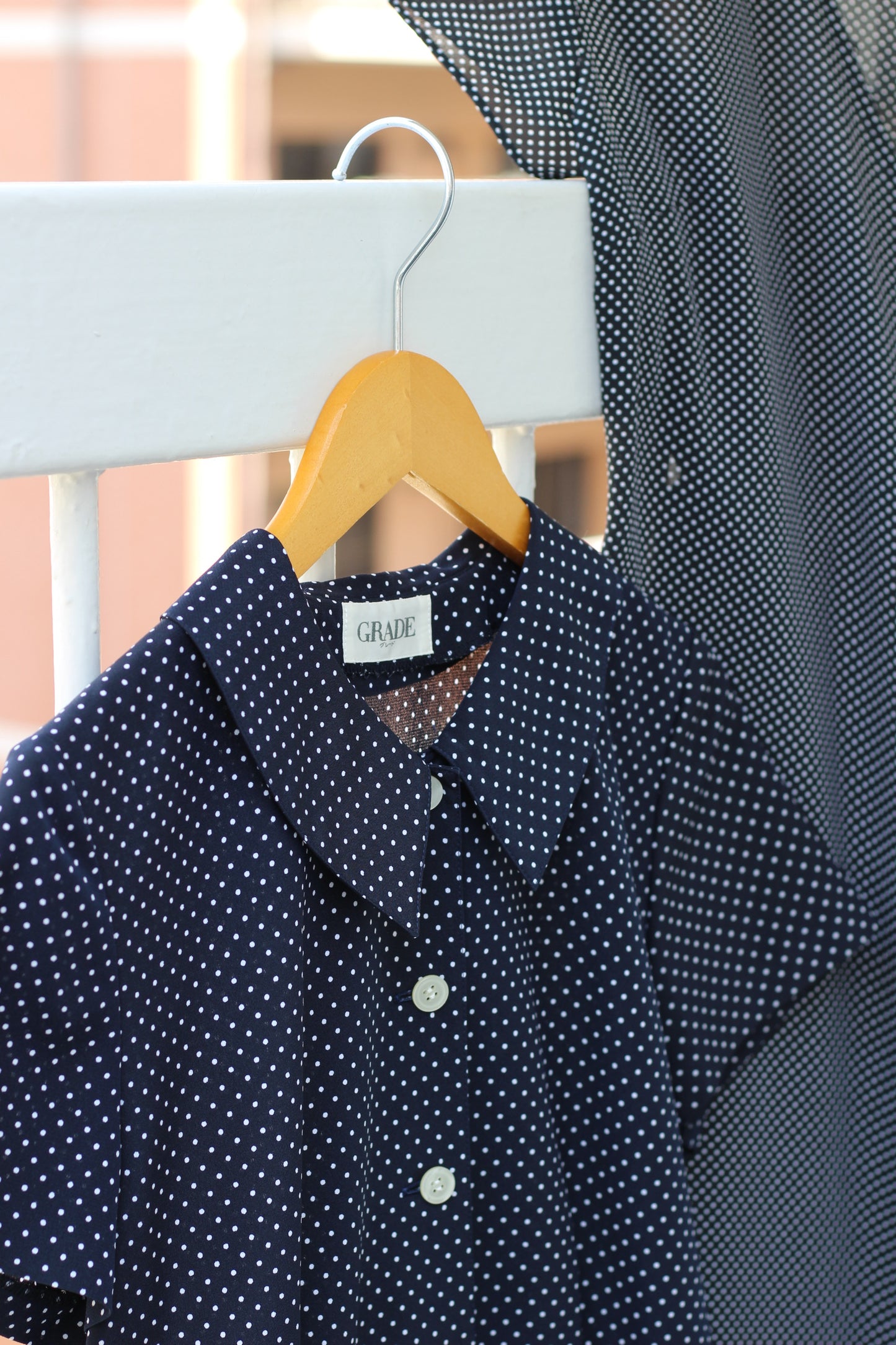 Vintage Dot Short Sleeve One-Piece x5点