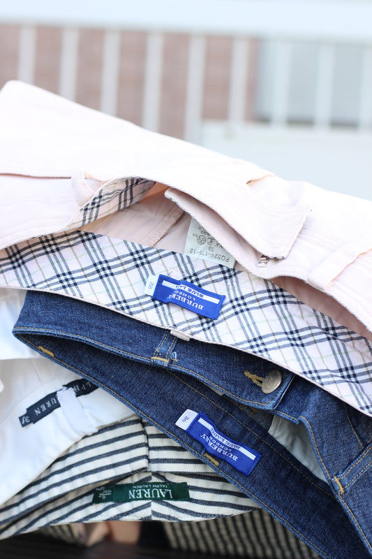 Burberry & Ralph Lauren Bottoms x4点