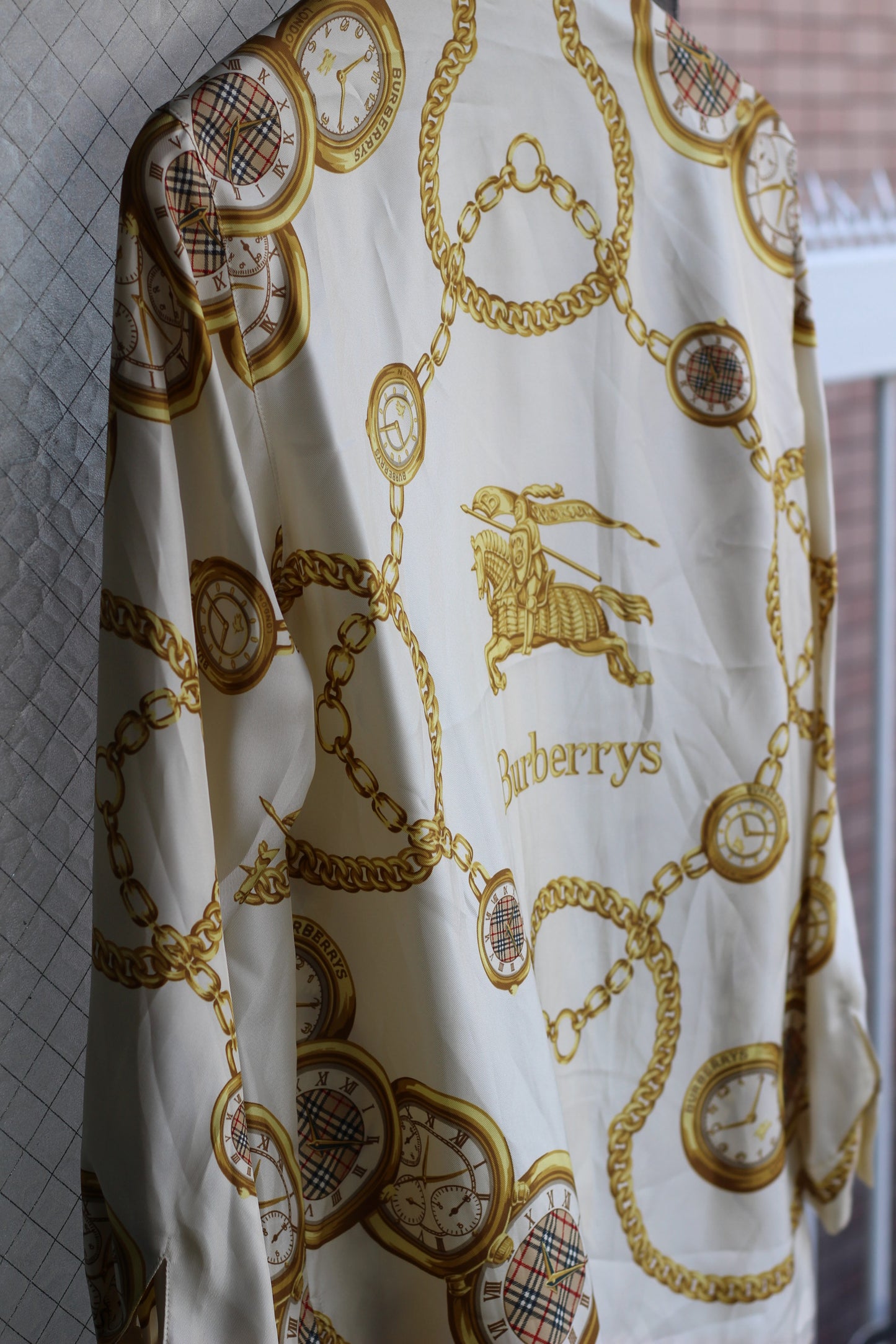 Old Burberry Design shirt x3点