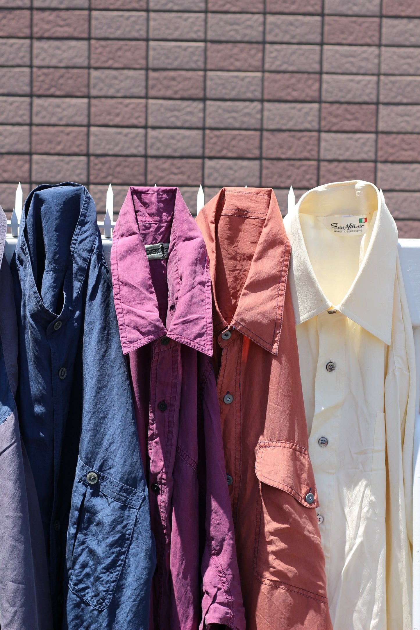 Men's Long Sleeve Silk Shirt x9点