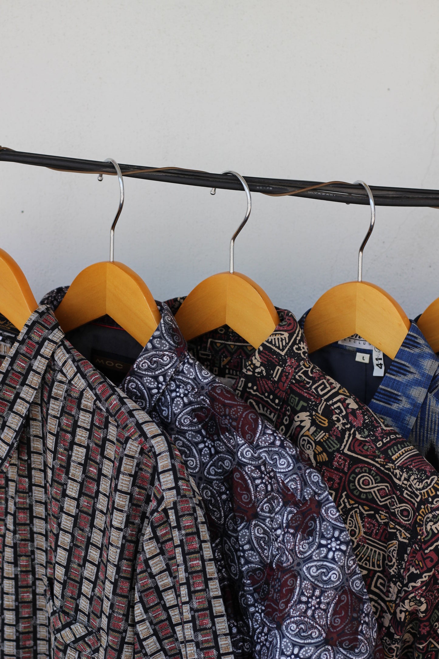 Men's Dark Color Design Short Sleeve Shirt x8点