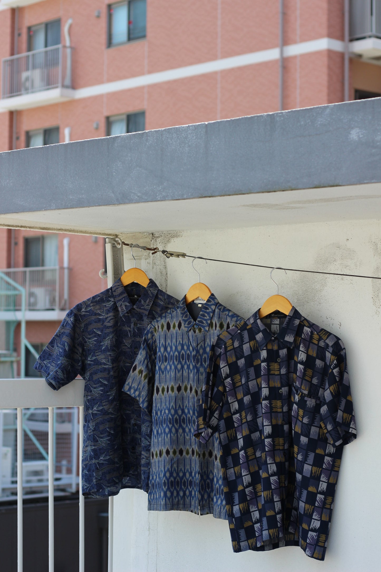 Men's Dark Color Design Short Sleeve Shirt x8点