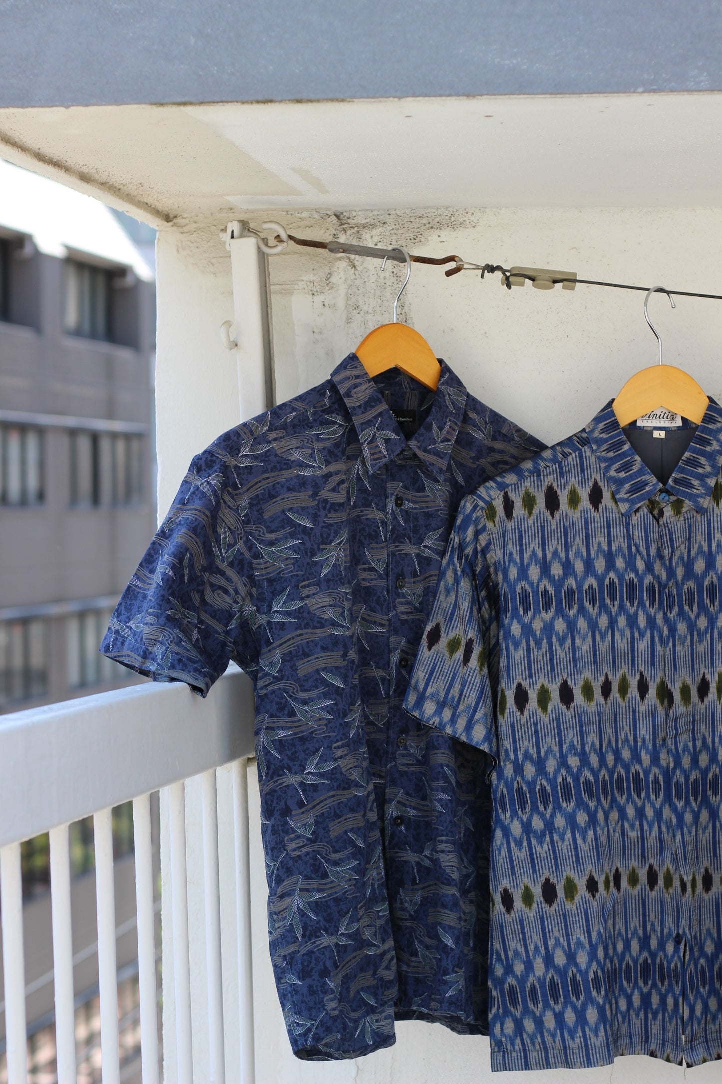 Men's Dark Color Design Short Sleeve Shirt x8点
