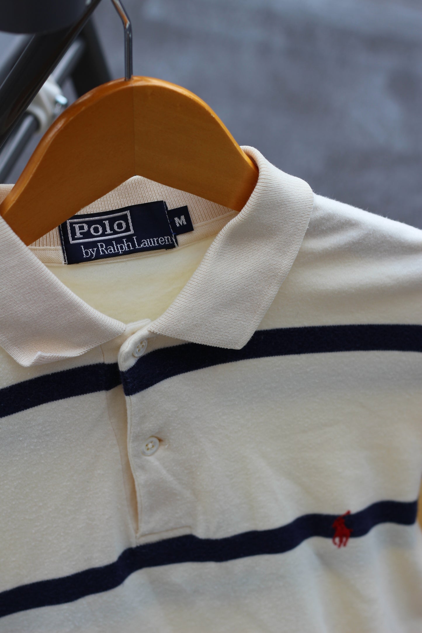 90-00's Polo Ralph Lauren Stripe Long Sleeve Polo Shirt set x2点