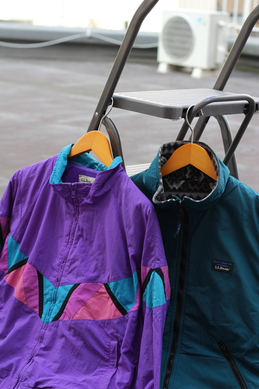 80-90's L.L.Bean Nylon Jacket set x4点