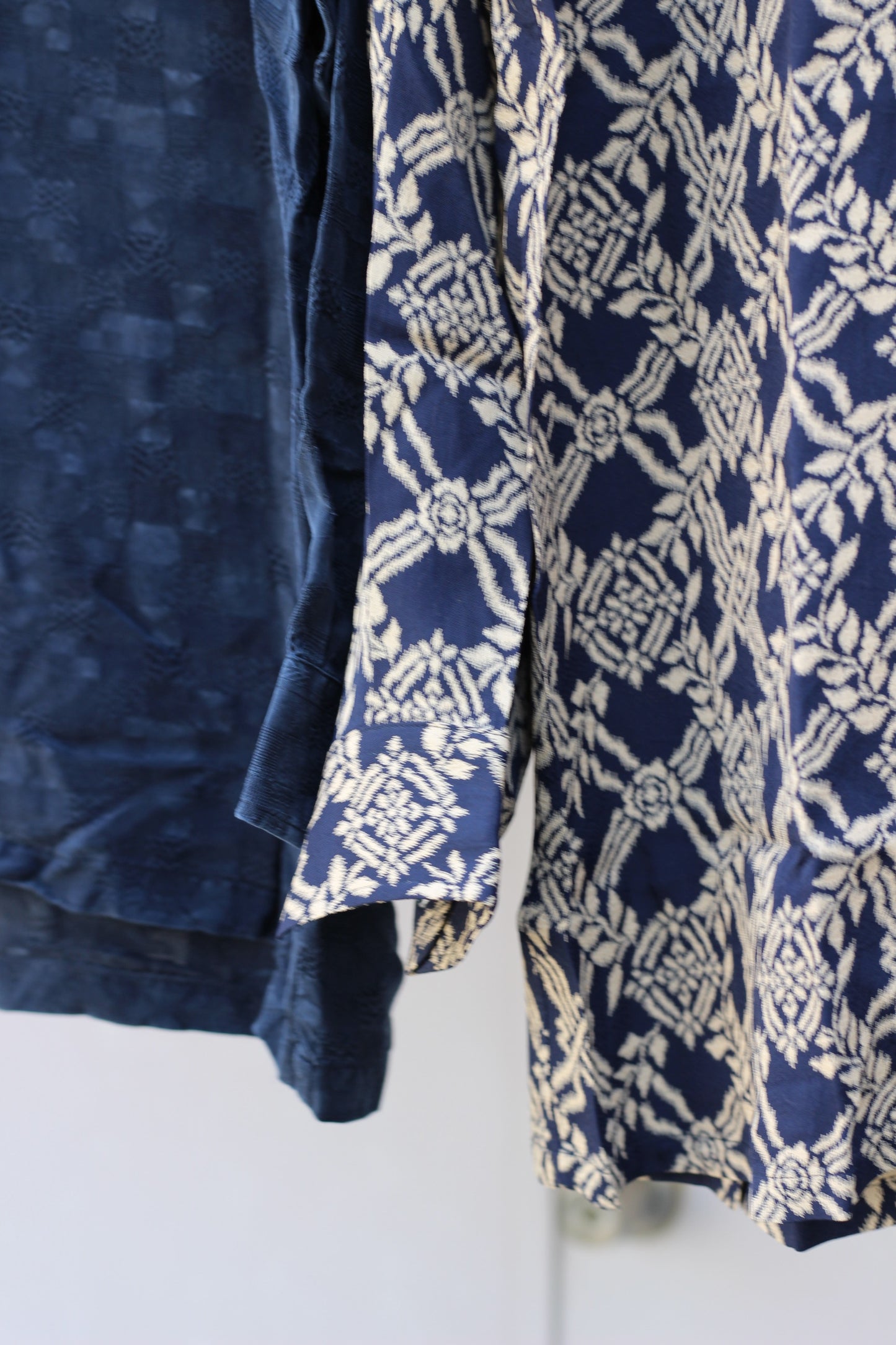 Men's Luxury Material Cupro & Rayon Design Long Sleeve Shirt x3点