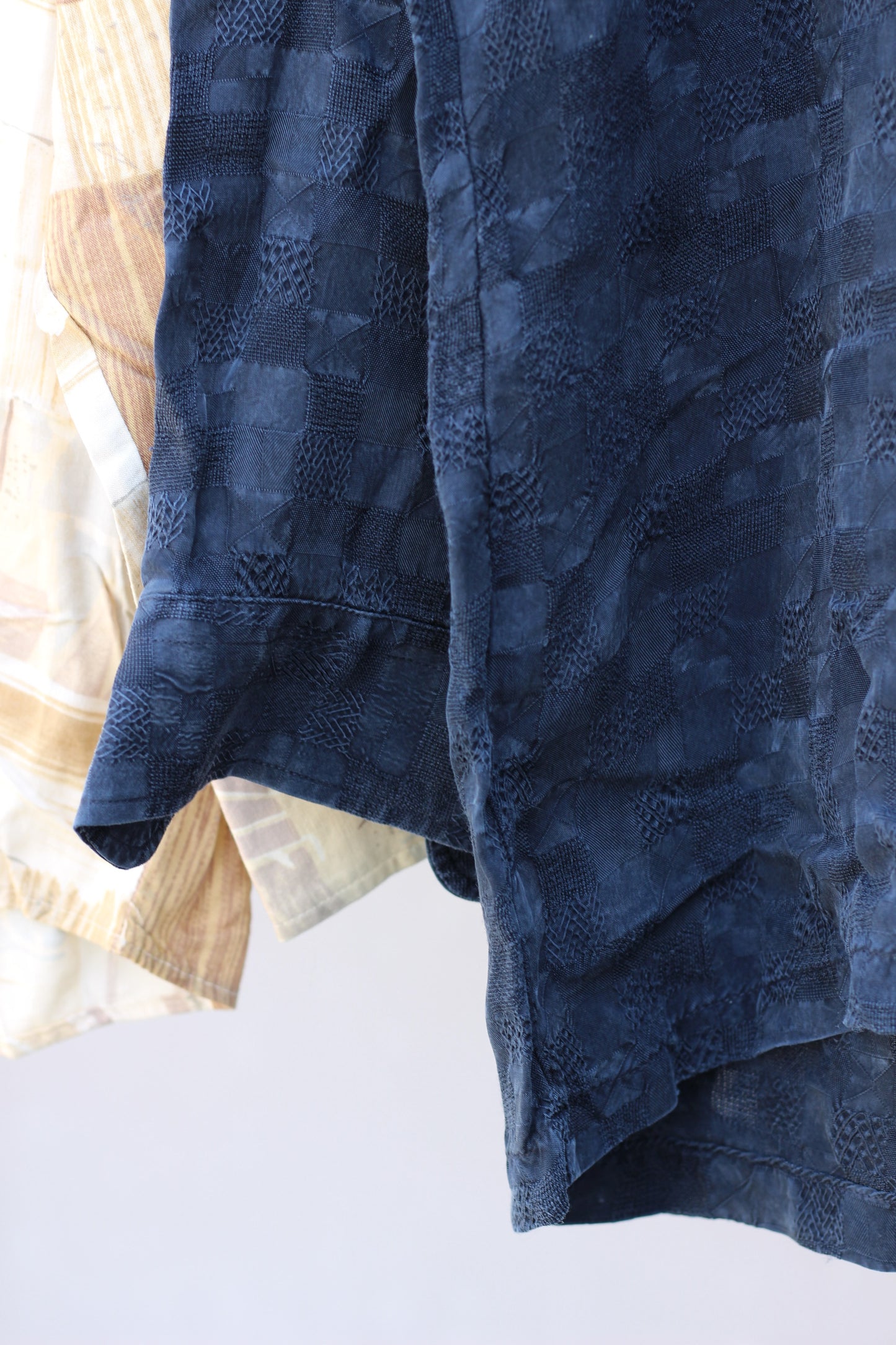 Men's Luxury Material Cupro & Rayon Design Long Sleeve Shirt x3点