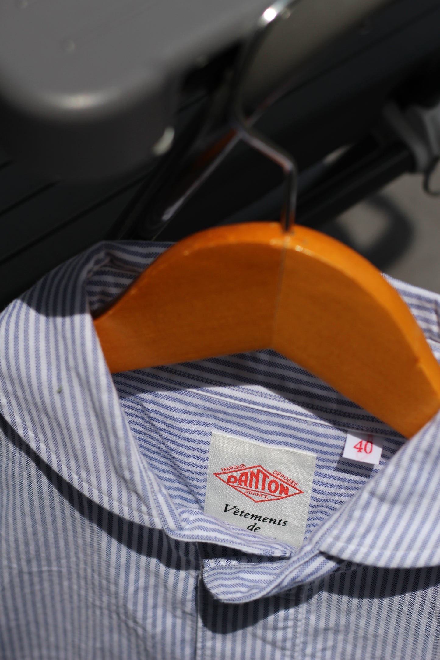 DANTON Shirt Jacket & Stripe Short Sleeve Shirt set x2点