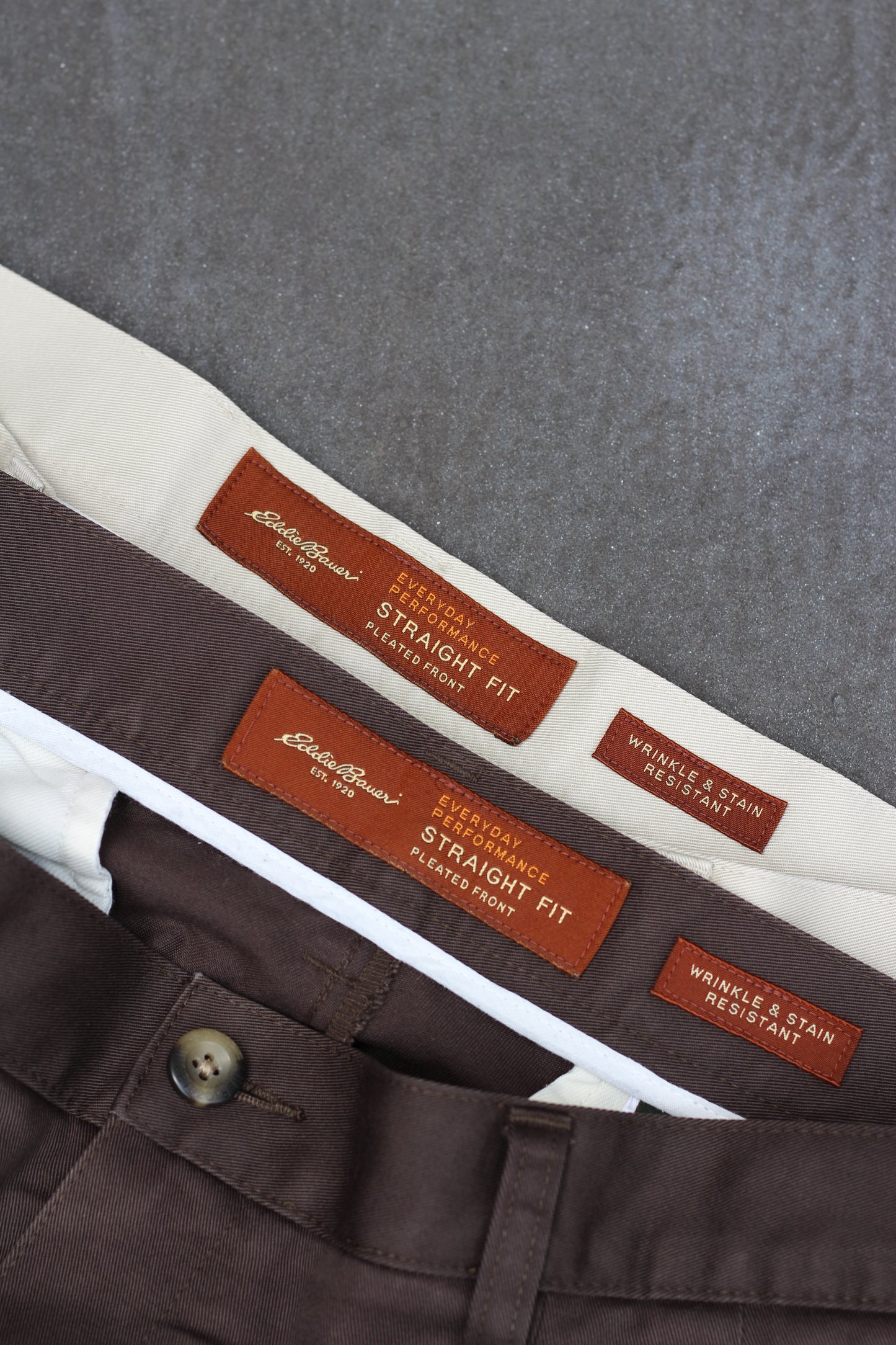 00's Old Eddie Bauer Chino Slacks set x2点