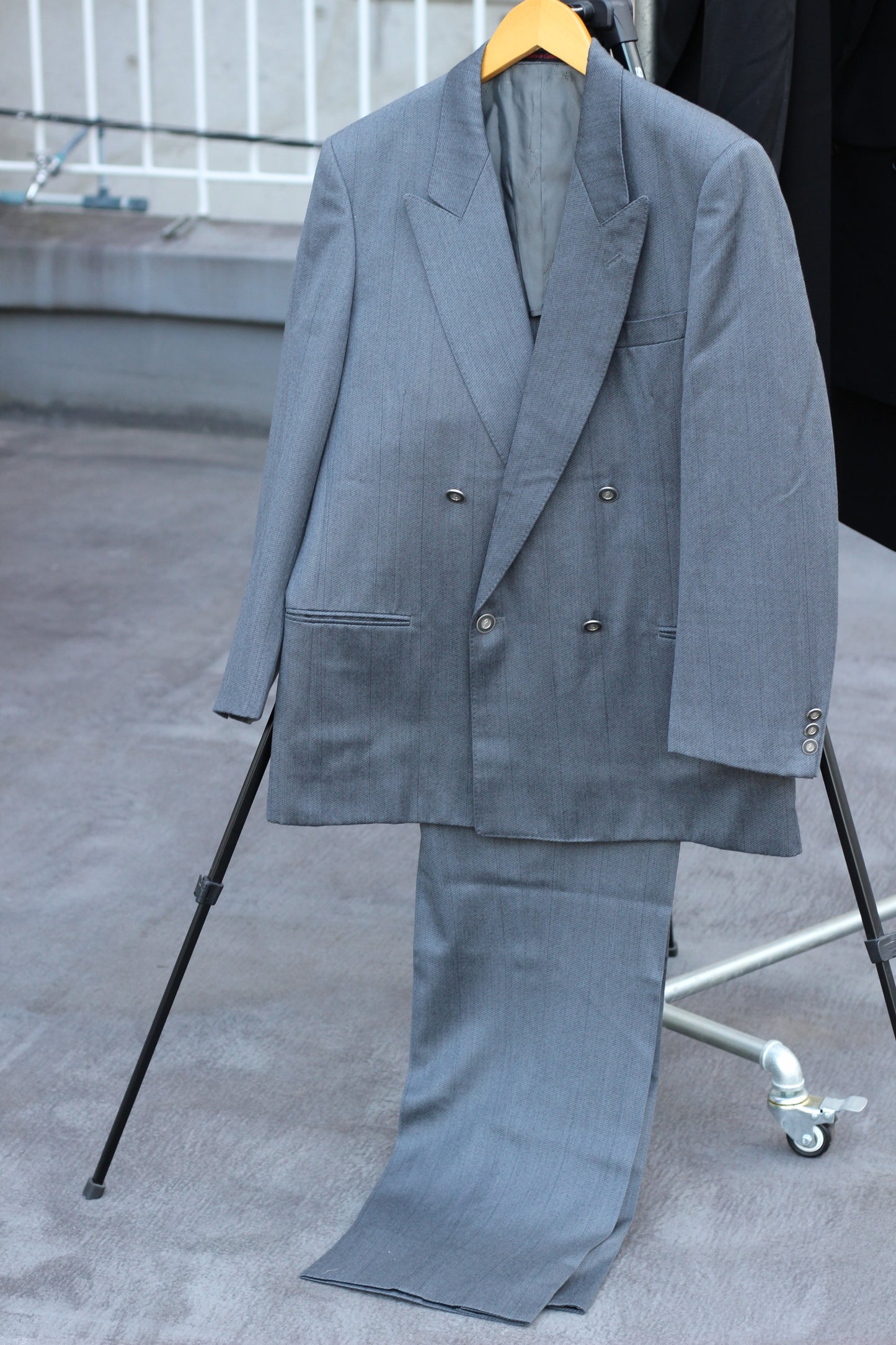 Men's Vintage Mode Style Double-Breasted Set up x4点