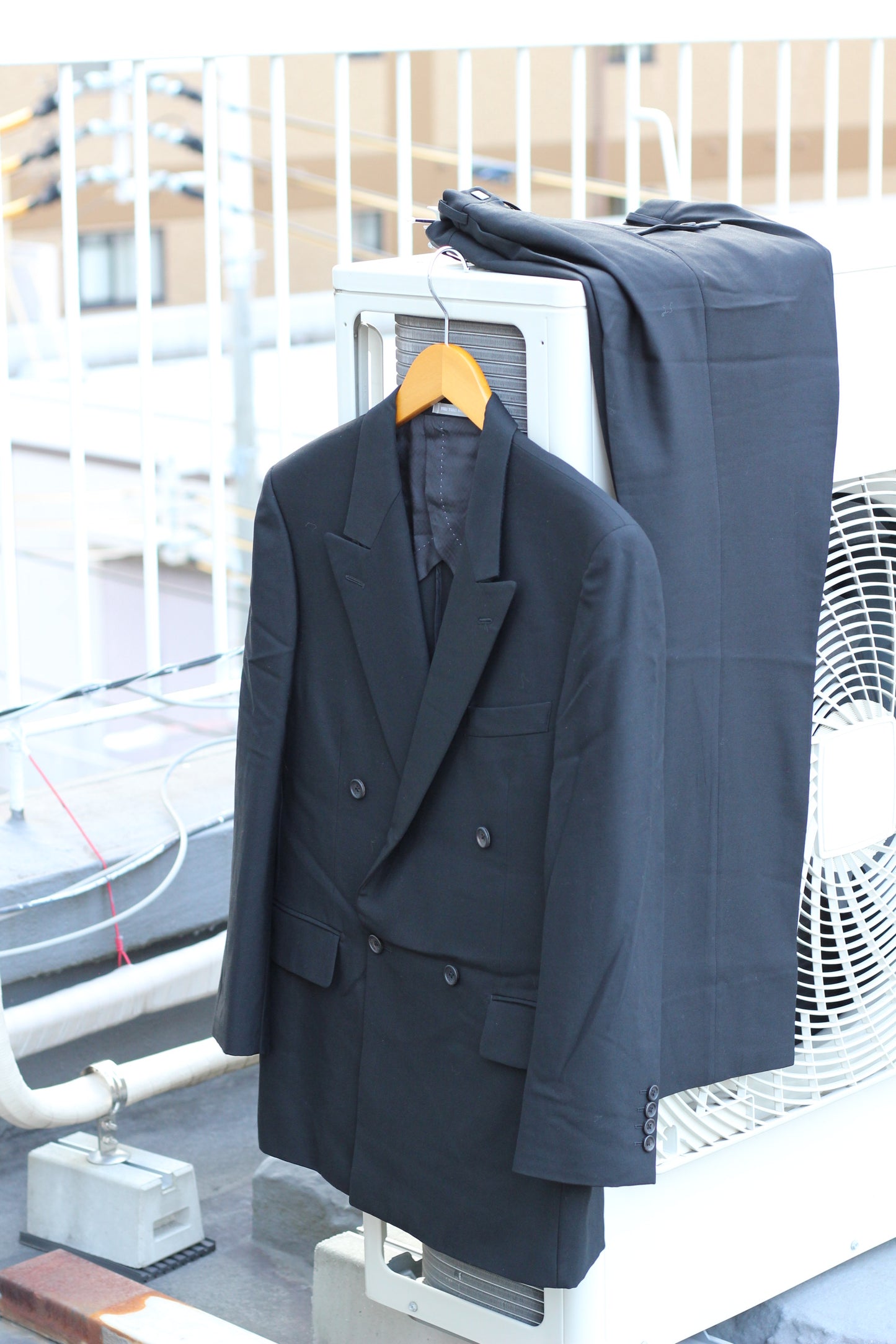Men's Vintage Mode Style Double-Breasted Set up x4点