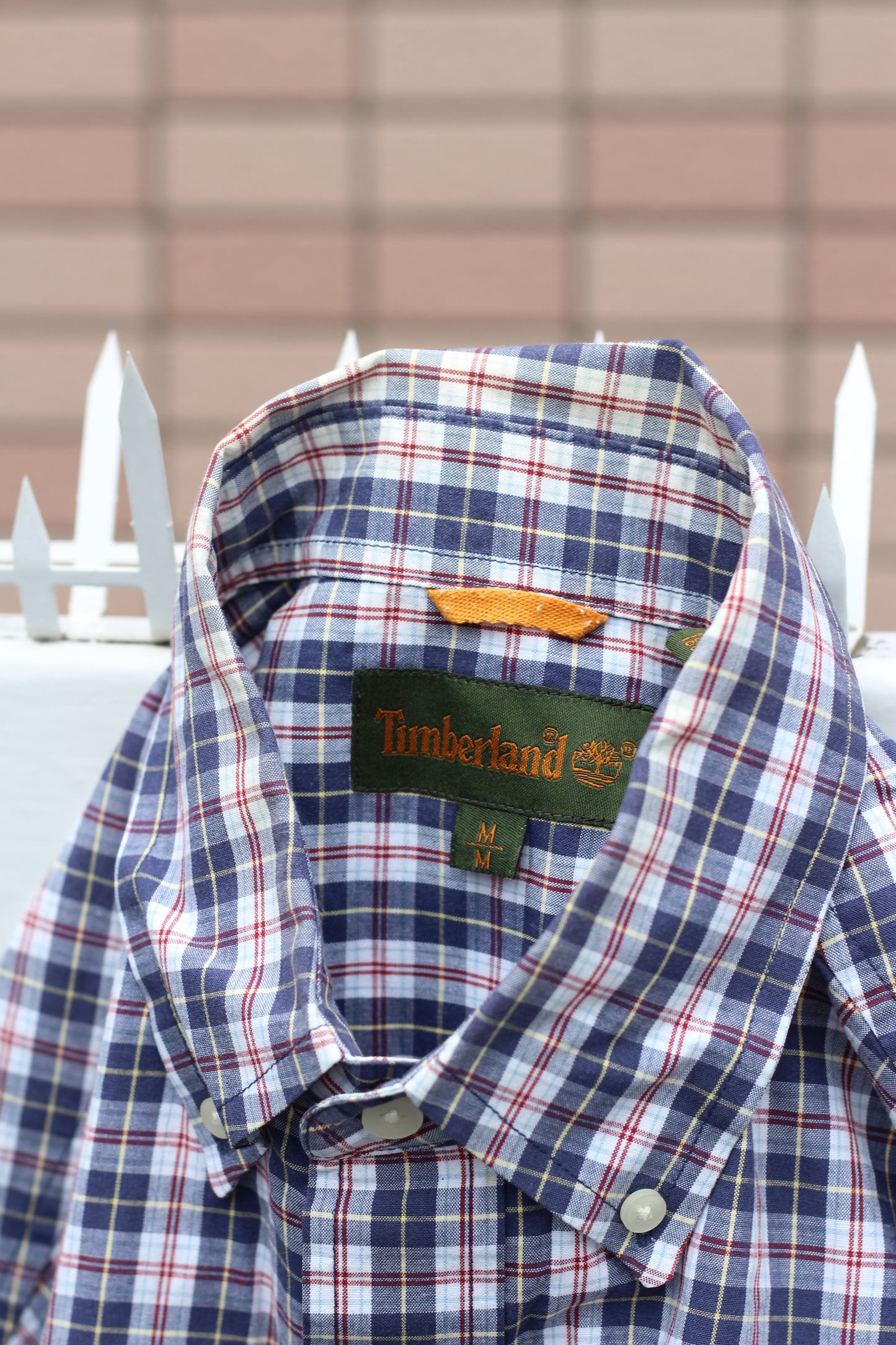 90's Timberland Check Short Sleeve Shirt set x2点
