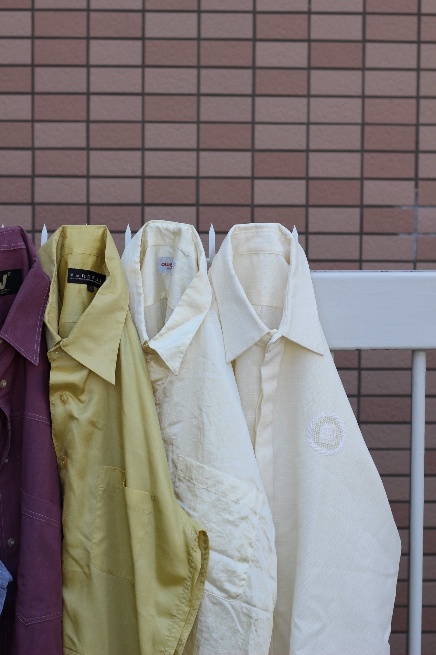 Men's Long Sleeve Color Variation Shirt x10点