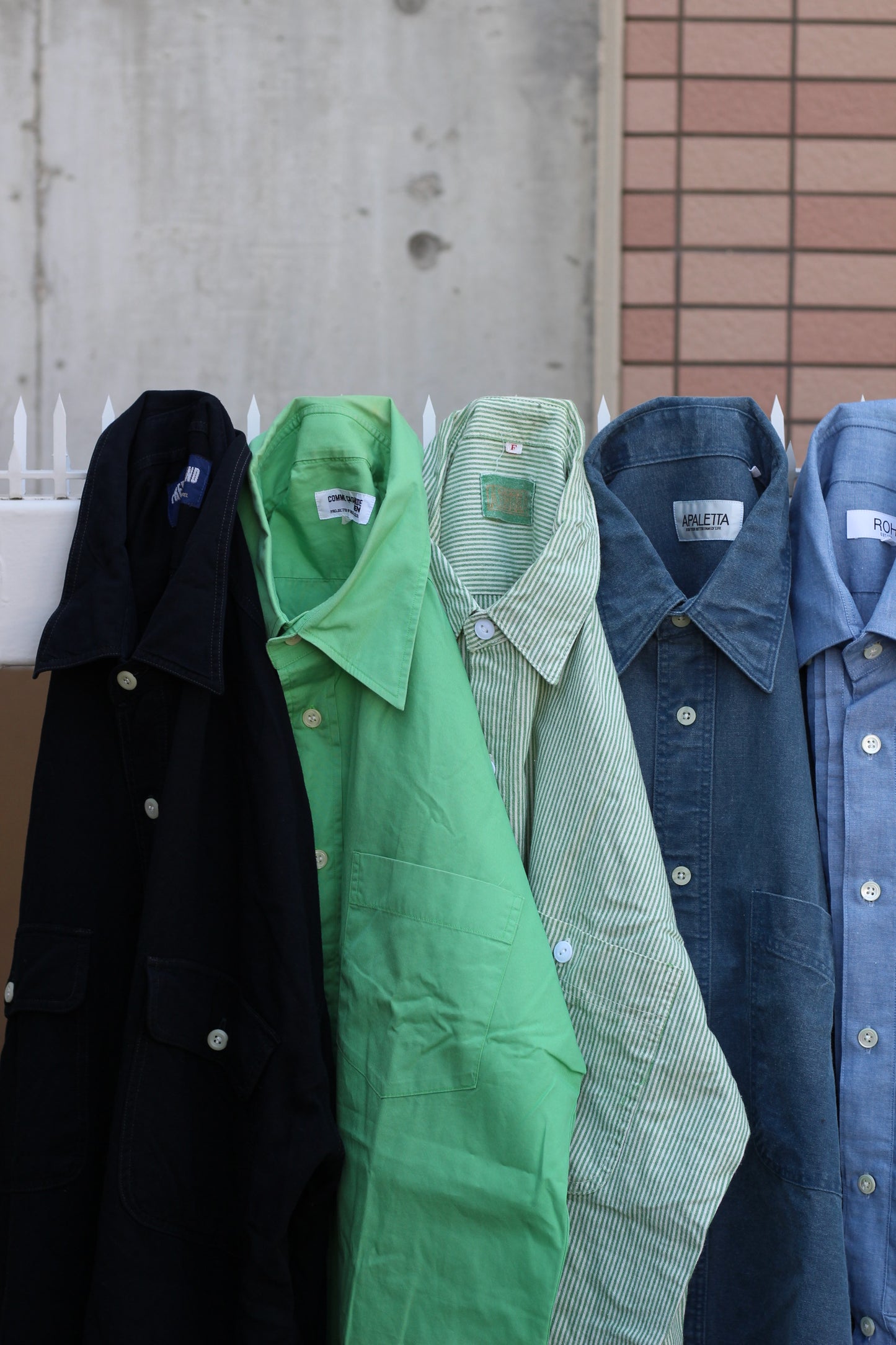 Men's Long Sleeve Color Variation Shirt x10点