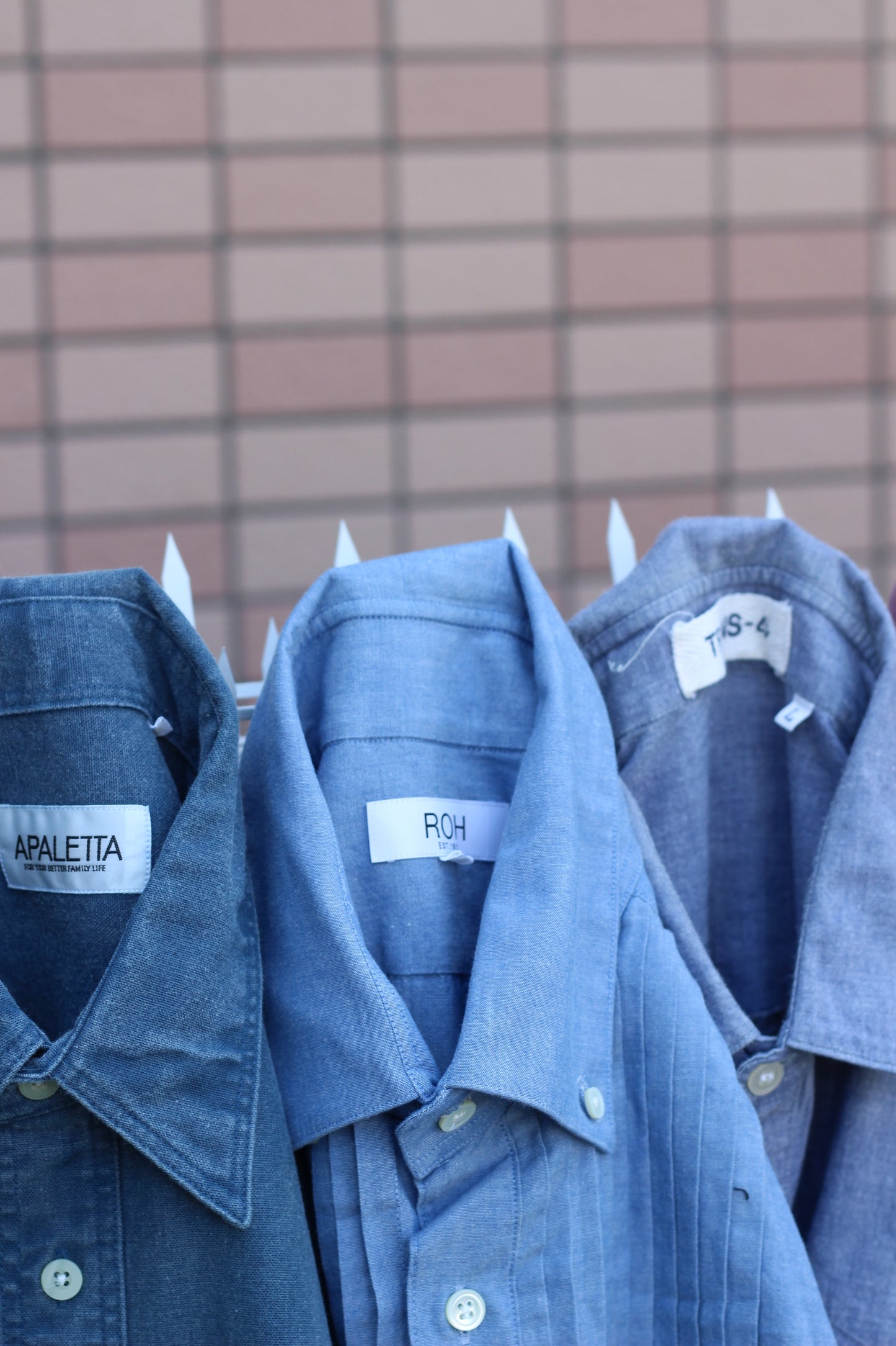 Men's Long Sleeve Color Variation Shirt x10点