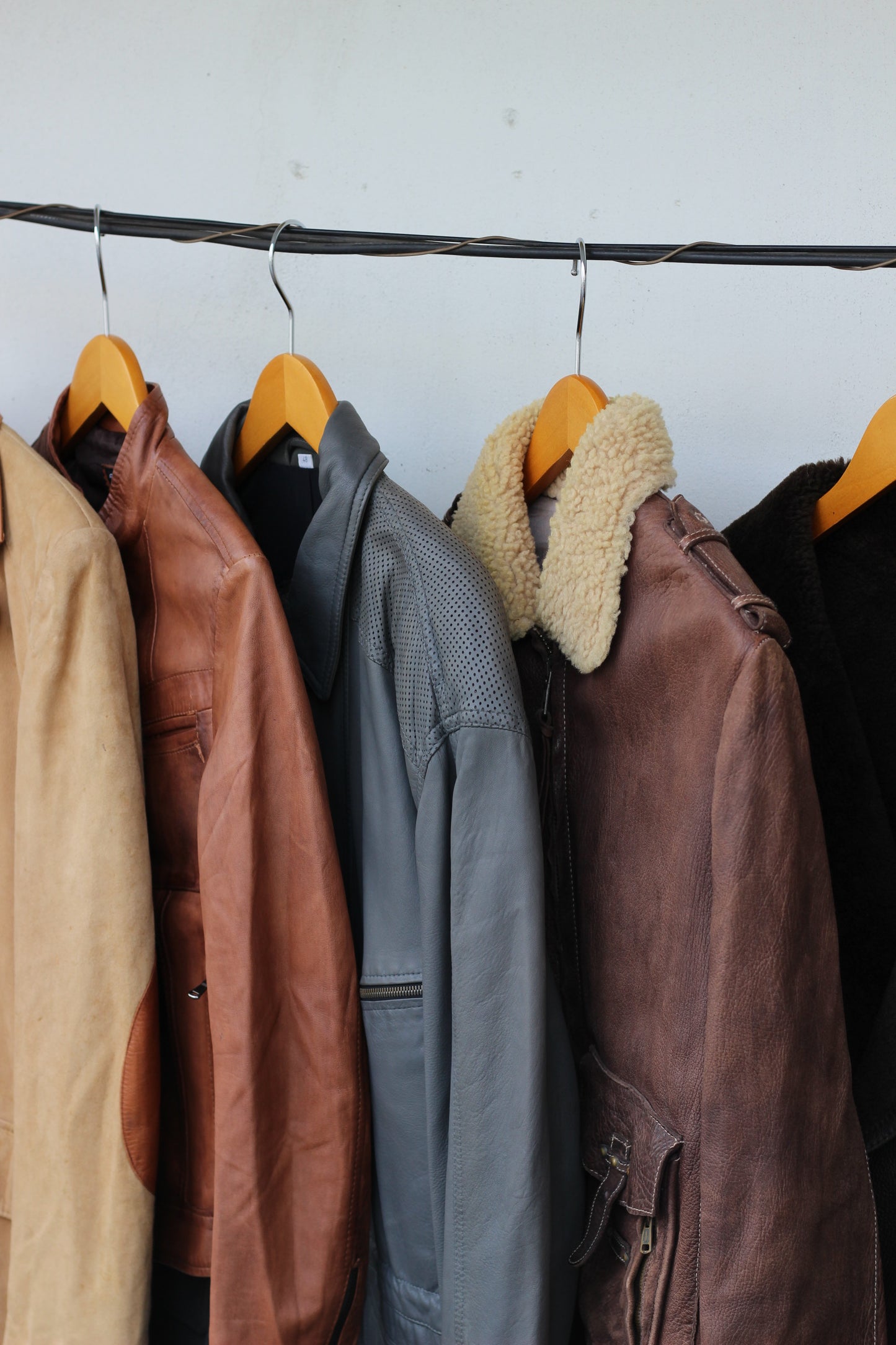Men's Vintage Leather Jacket x5点