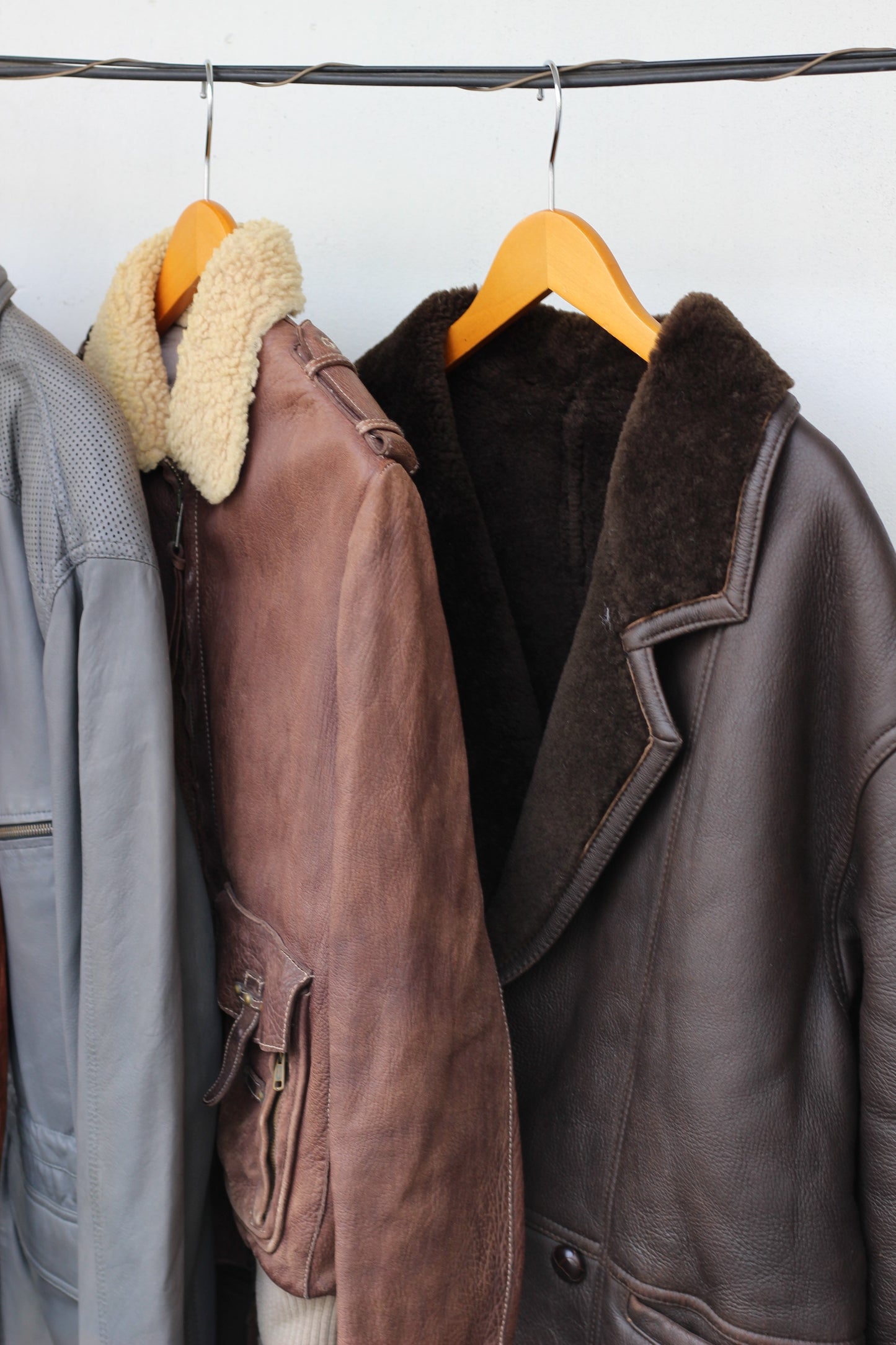 Men's Vintage Leather Jacket x5点