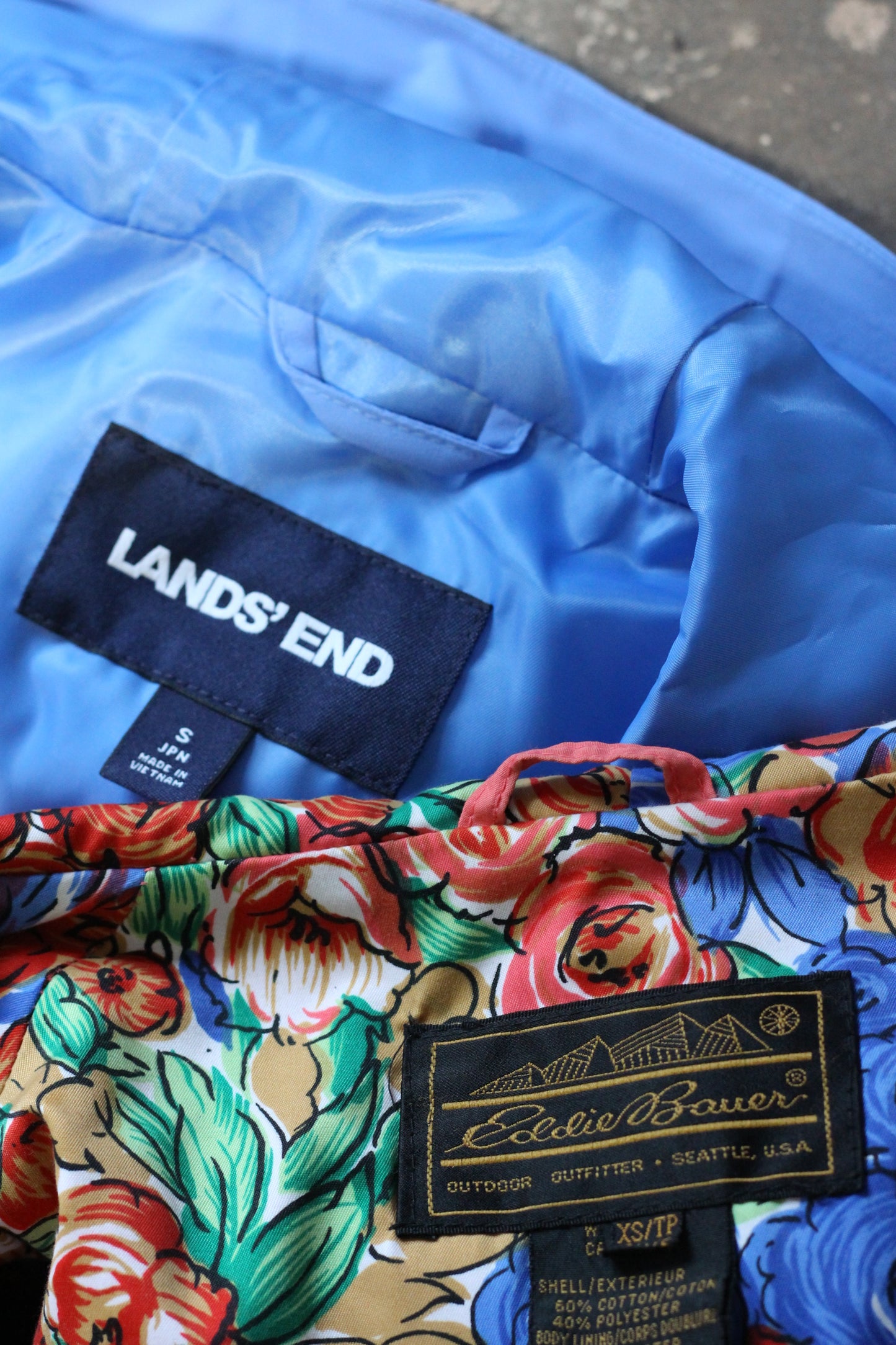 Landsend & Eddie Bauer Mountain Parka x2点