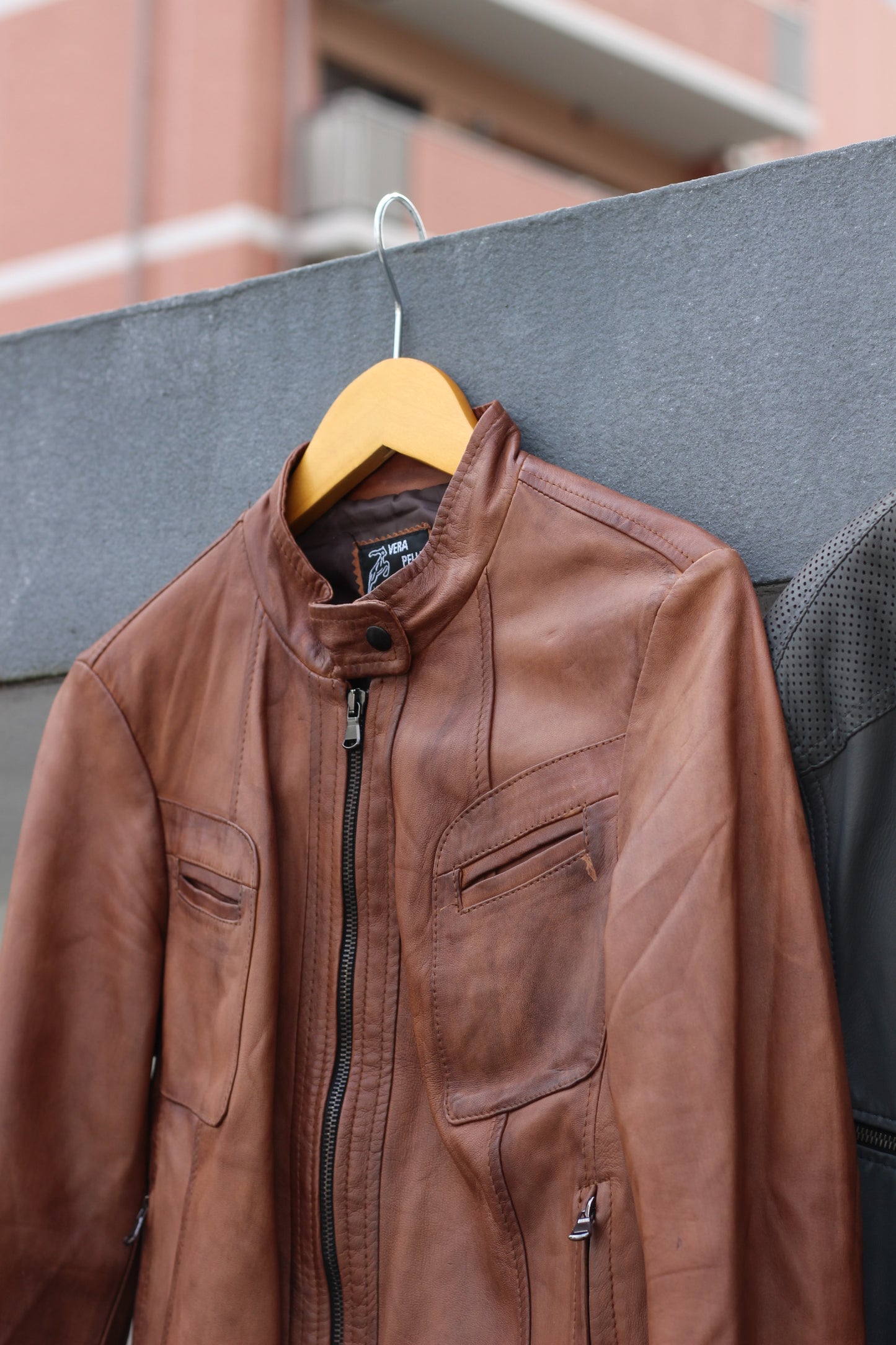 Men's Vintage Leather Jacket x5点