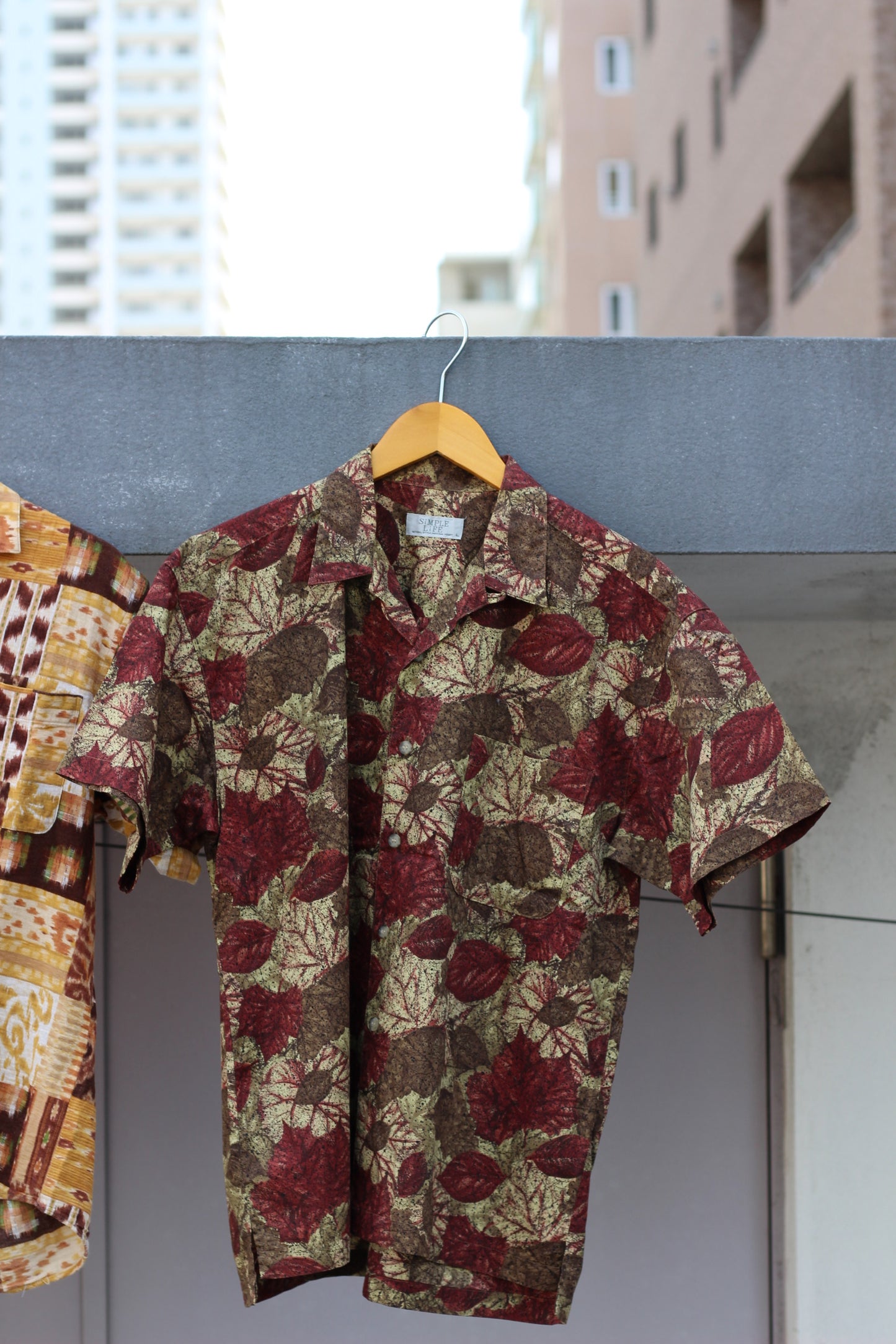 Men's Short Sleeve Open Collar Shirt x19点