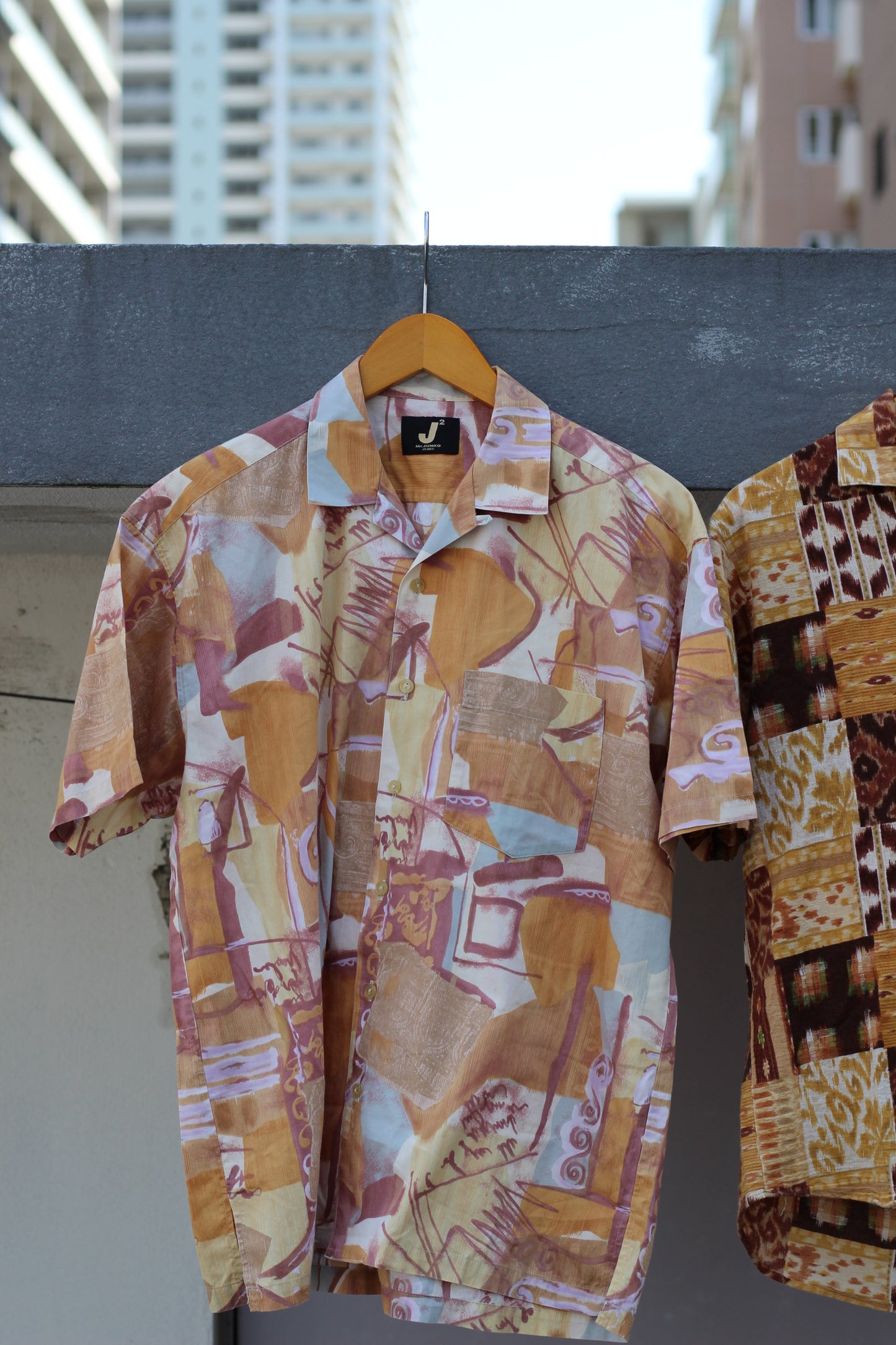 Men's Short Sleeve Open Collar Shirt x19点