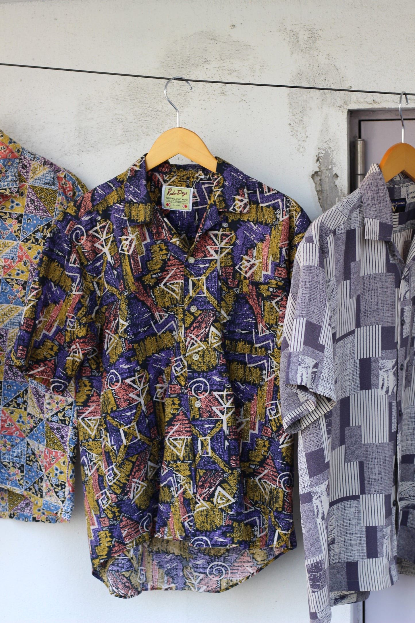 Men's Short Sleeve Open Collar Shirt x19点