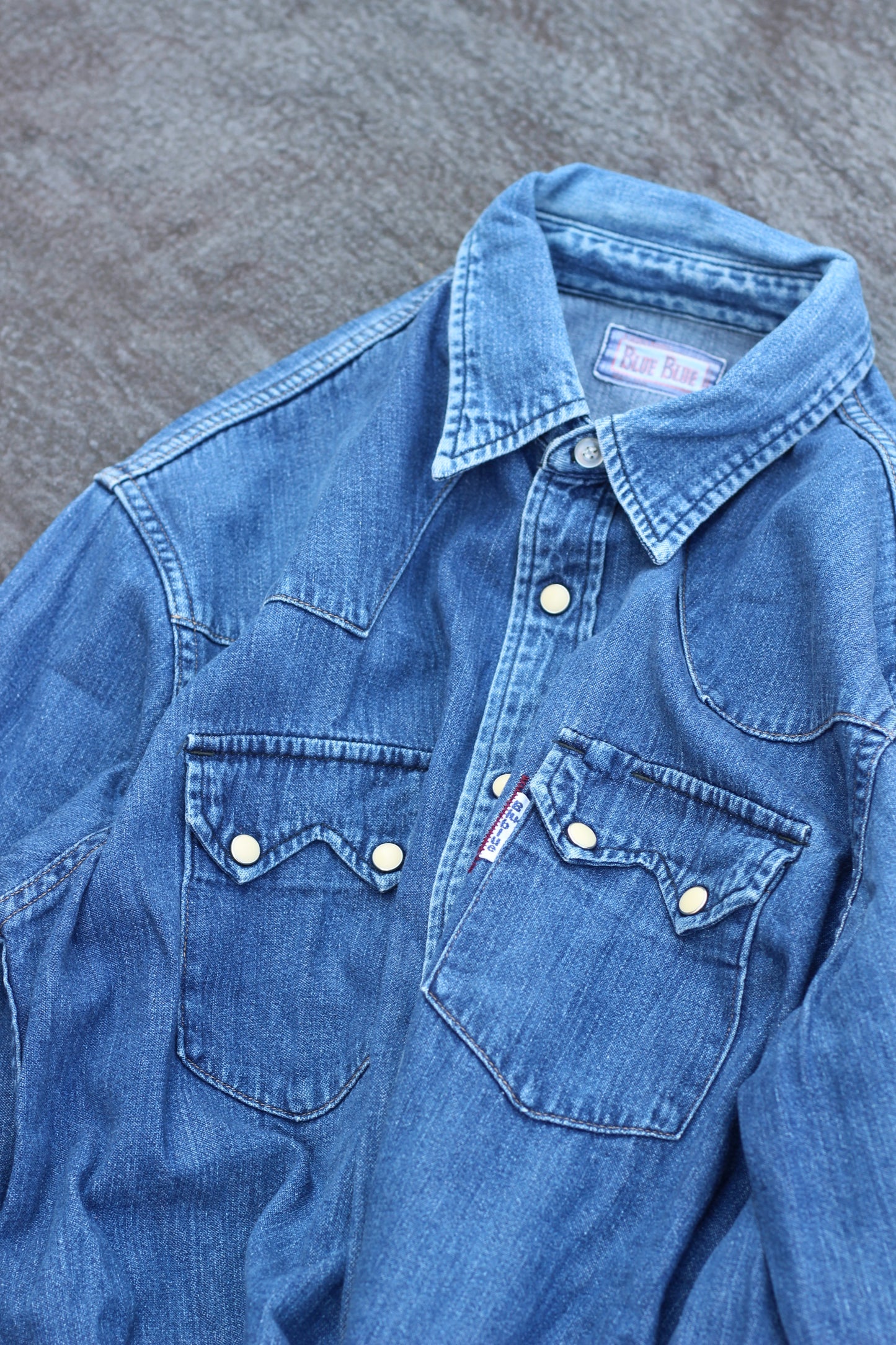 Men's Long Sleeve Denim Shirt x7点