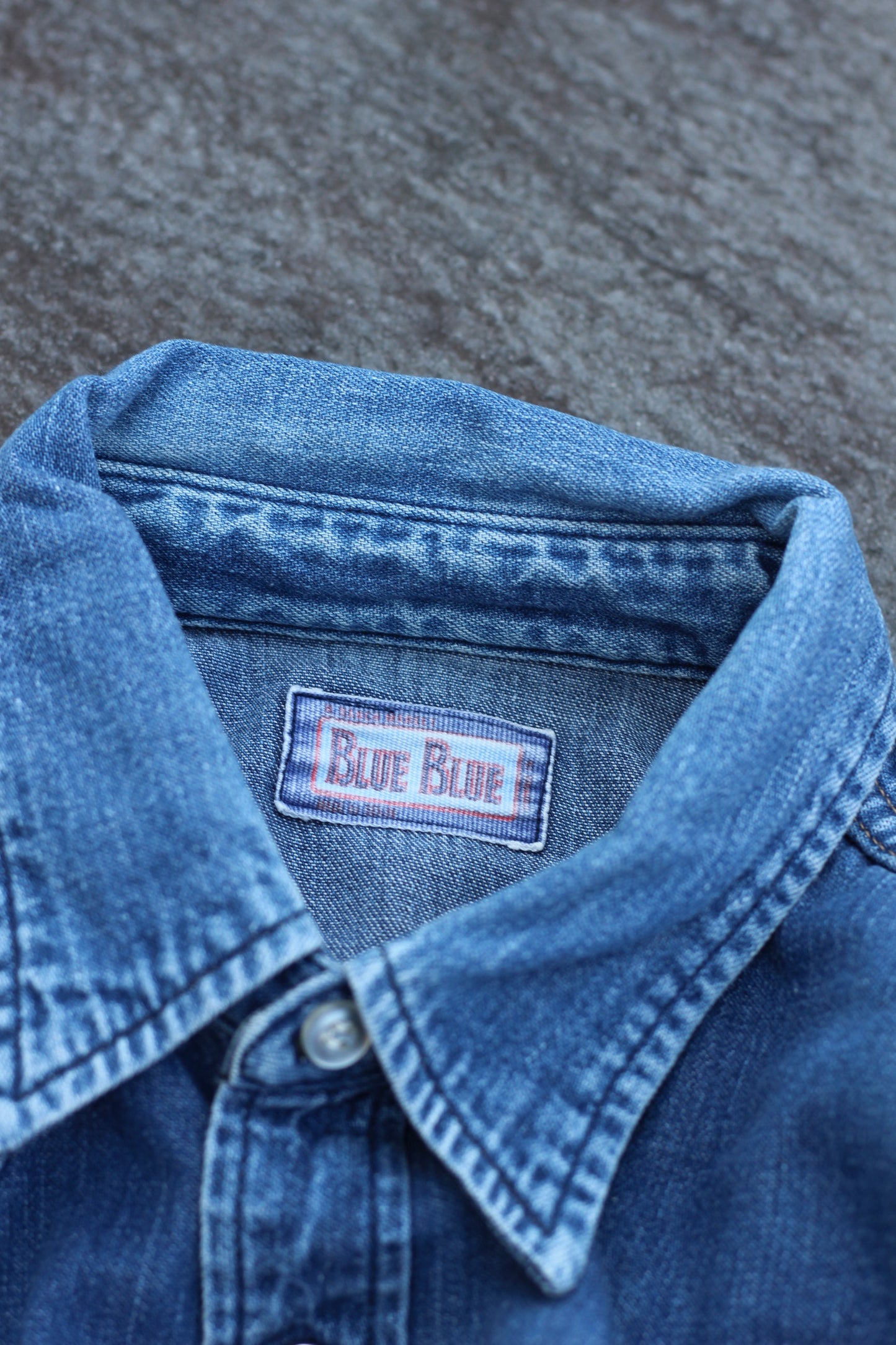 Men's Long Sleeve Denim Shirt x7点