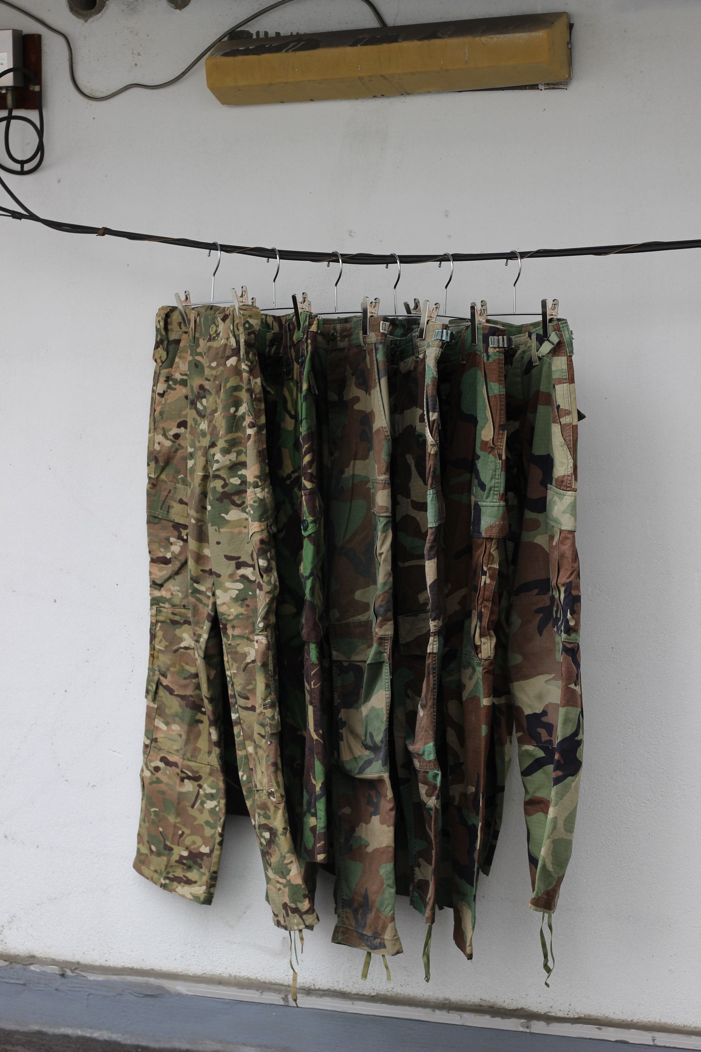 Men's US ARMY&UK Military Bottoms x6点