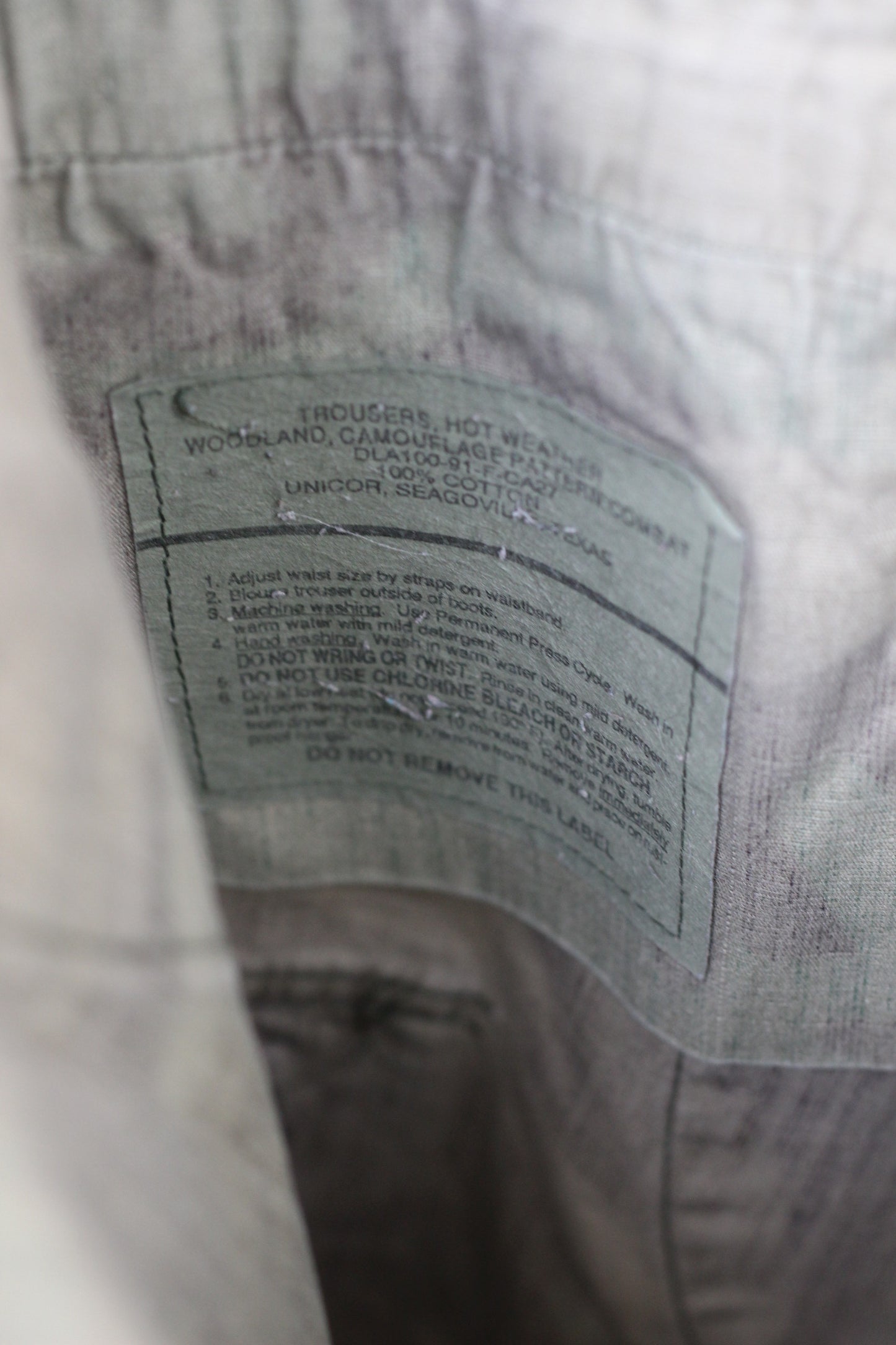 Men's US ARMY&UK Military Bottoms x6点