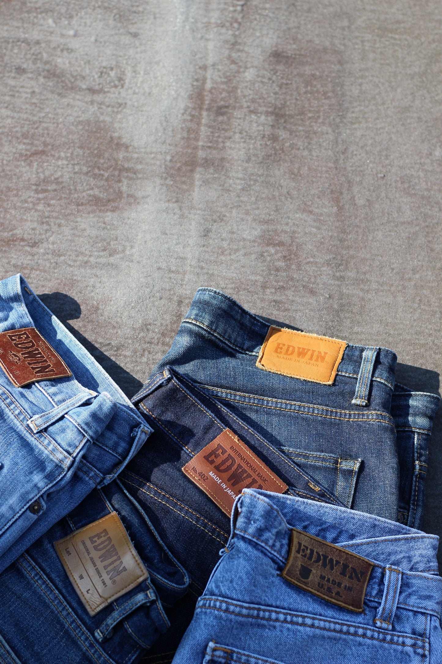 Japan Denim Brand Edwin Denim Pants x39点